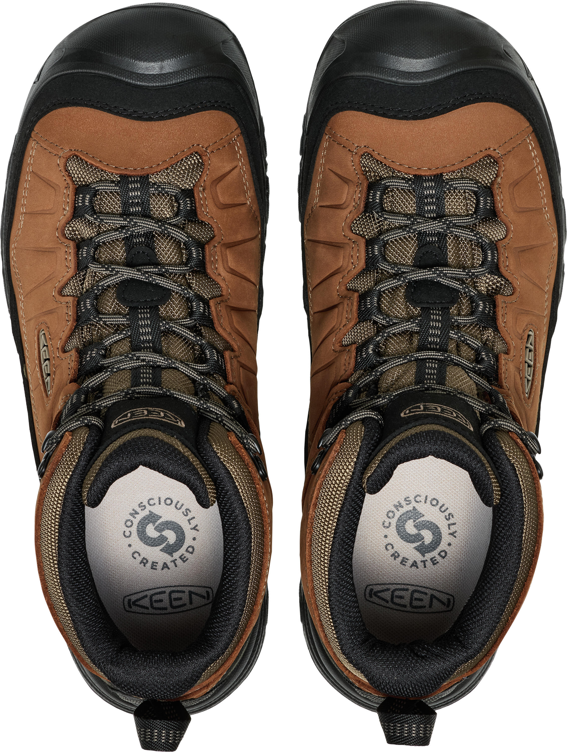 Heren TARGHEE IV MID WP M Wandelschoenen Bizon/Zwart 5/5