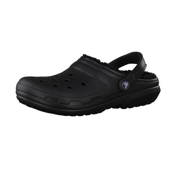 Crocs classic fuzz lined clog