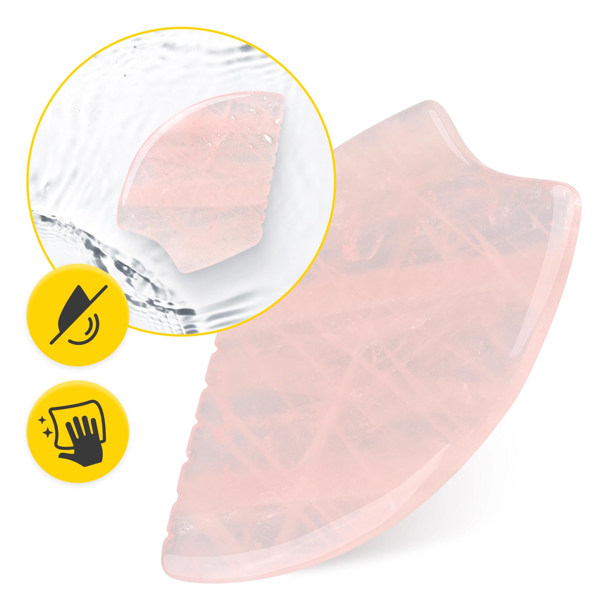 Gua Sha Stein Naturstein Gesichtsmassage Anti-Aging Massagetool 4FIZJO 2/7