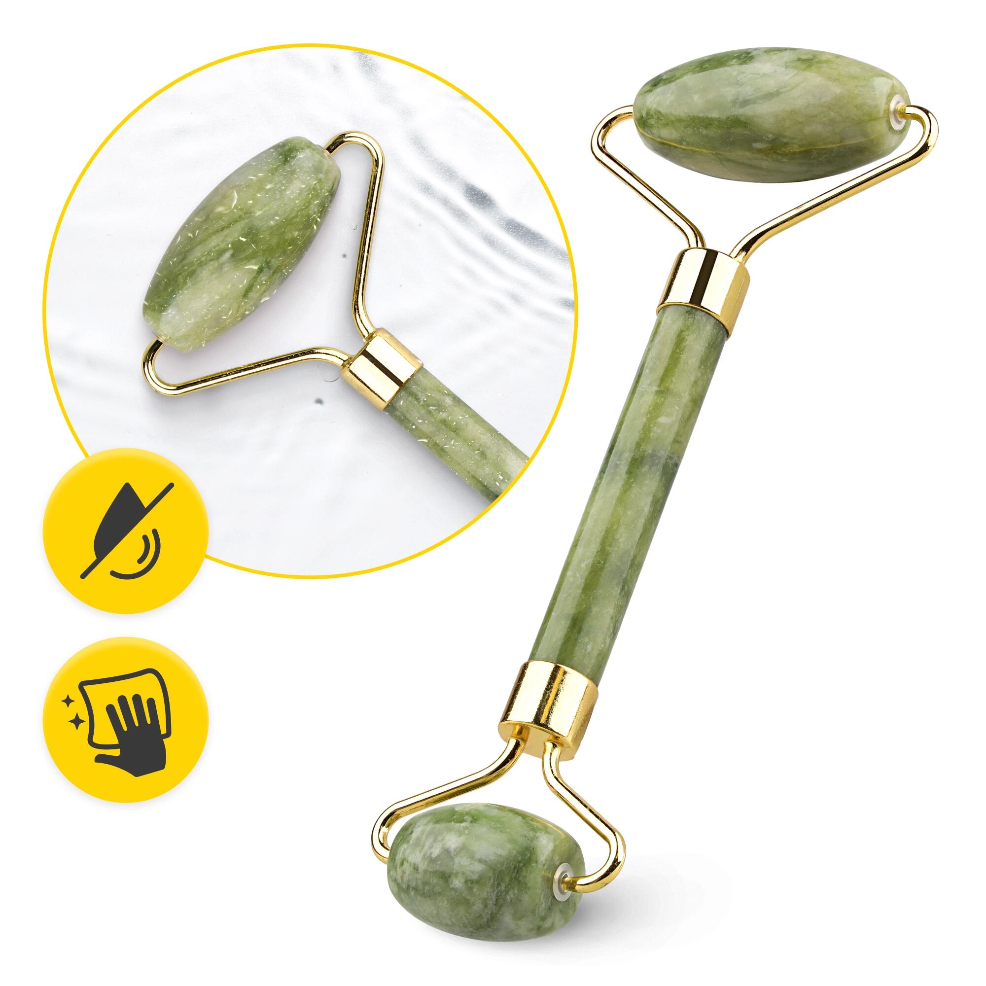 Gua Sha Stein Gesichtsmassage Naturstein Massage-Tool Wellness 4FIZJO 2/7