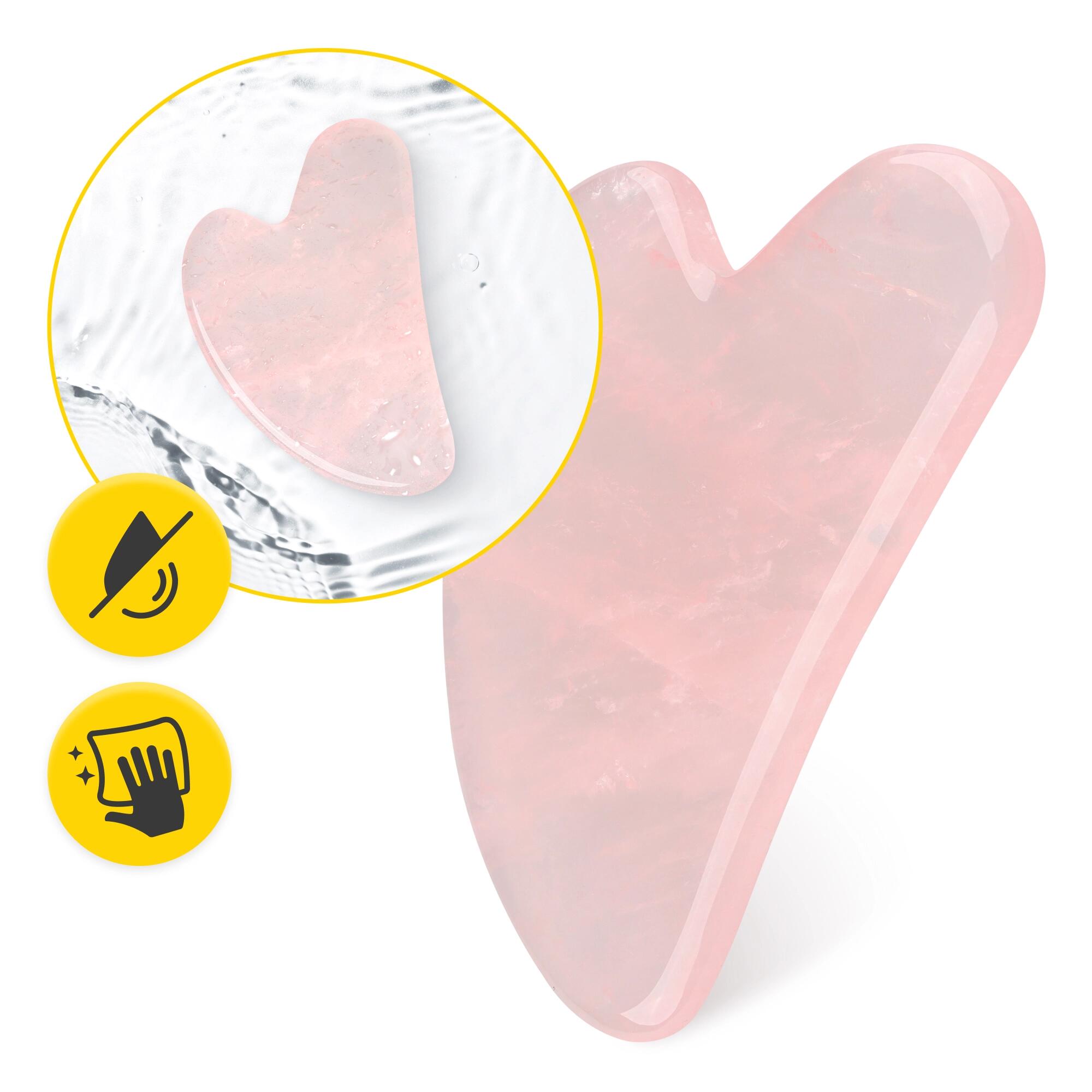 Gua Sha Stein Klassischer Naturstein Gesichtsmassage Tool 4FIZJO 2/7
