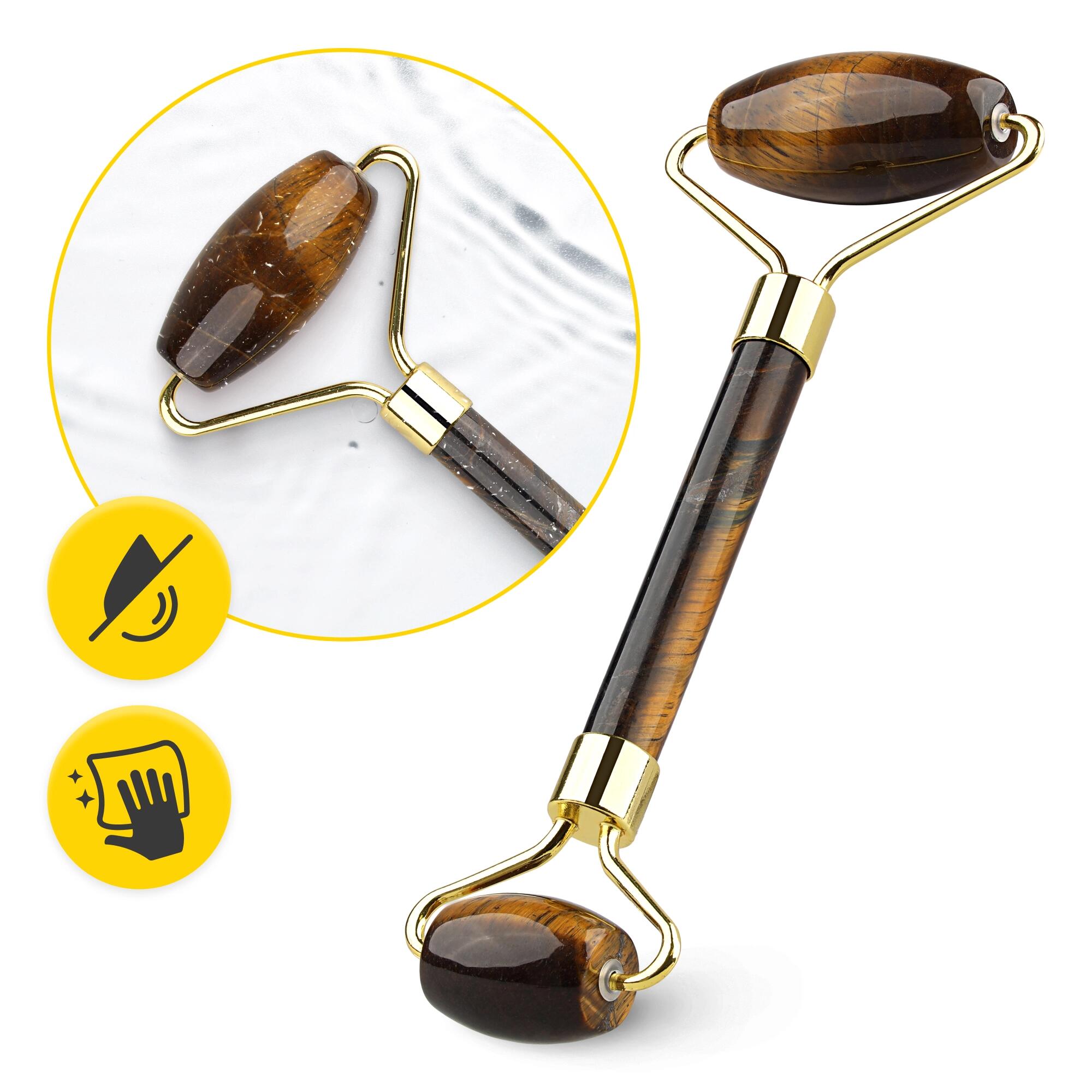 Gua Sha Stein Gesichtsmassage Naturstein Massage-Tool Wellness 4FIZJO 2/7