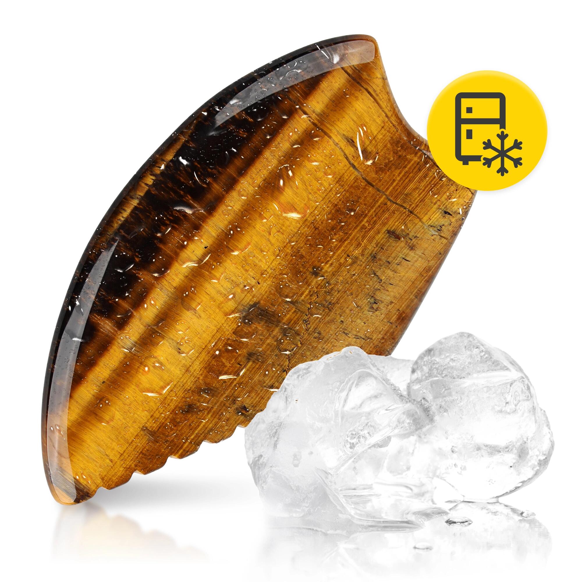 Gua Sha Stein Naturstein Gesichtsmassage Anti-Aging Massagetool 4FIZJO 3/7