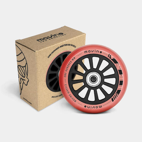 Kółka do hulajnogi wyczynowej Movino Nylon Core 100 mm (coral) - Nitro