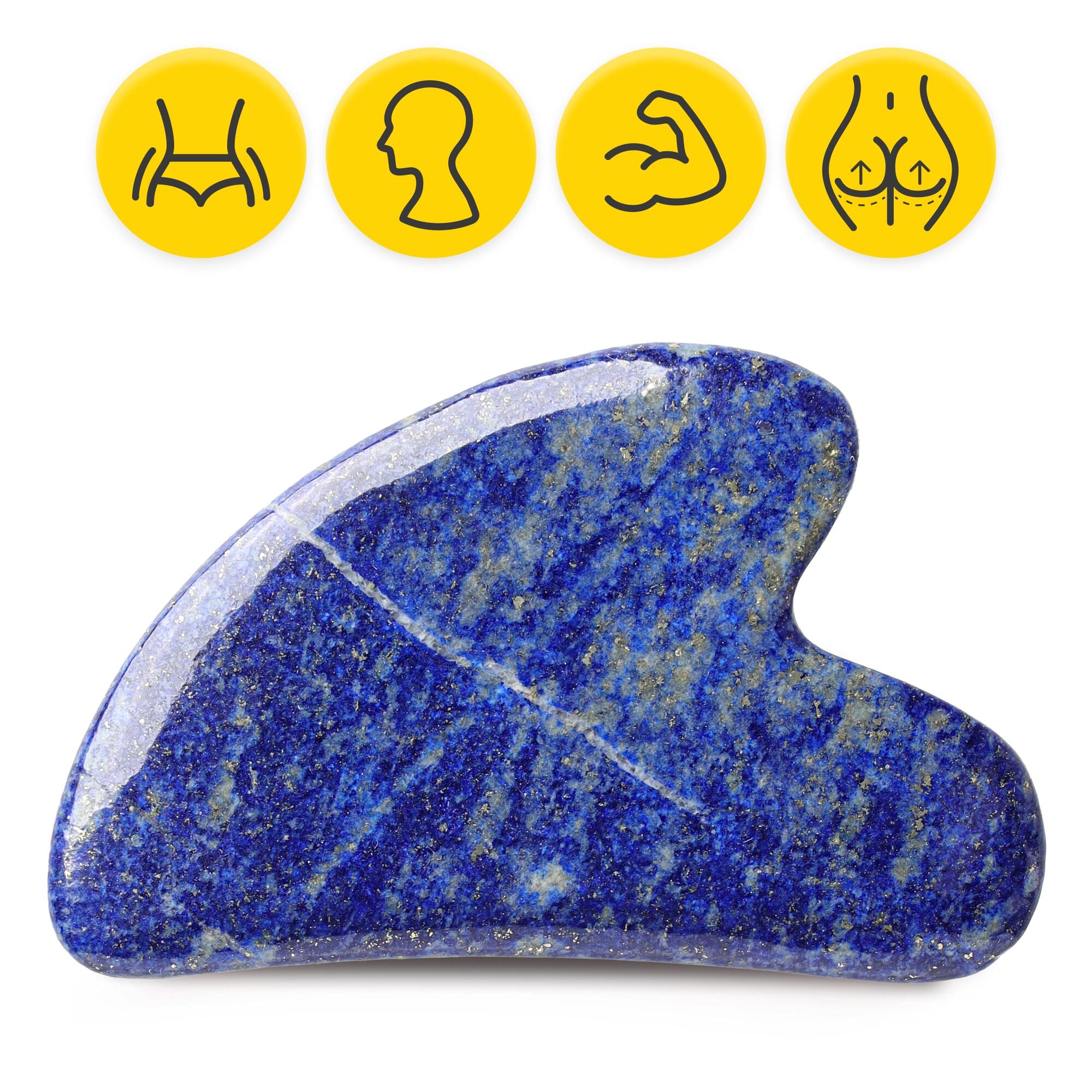 Gua Sha Stein Klassischer Naturstein Gesichtsmassage Tool 4FIZJO 6/7