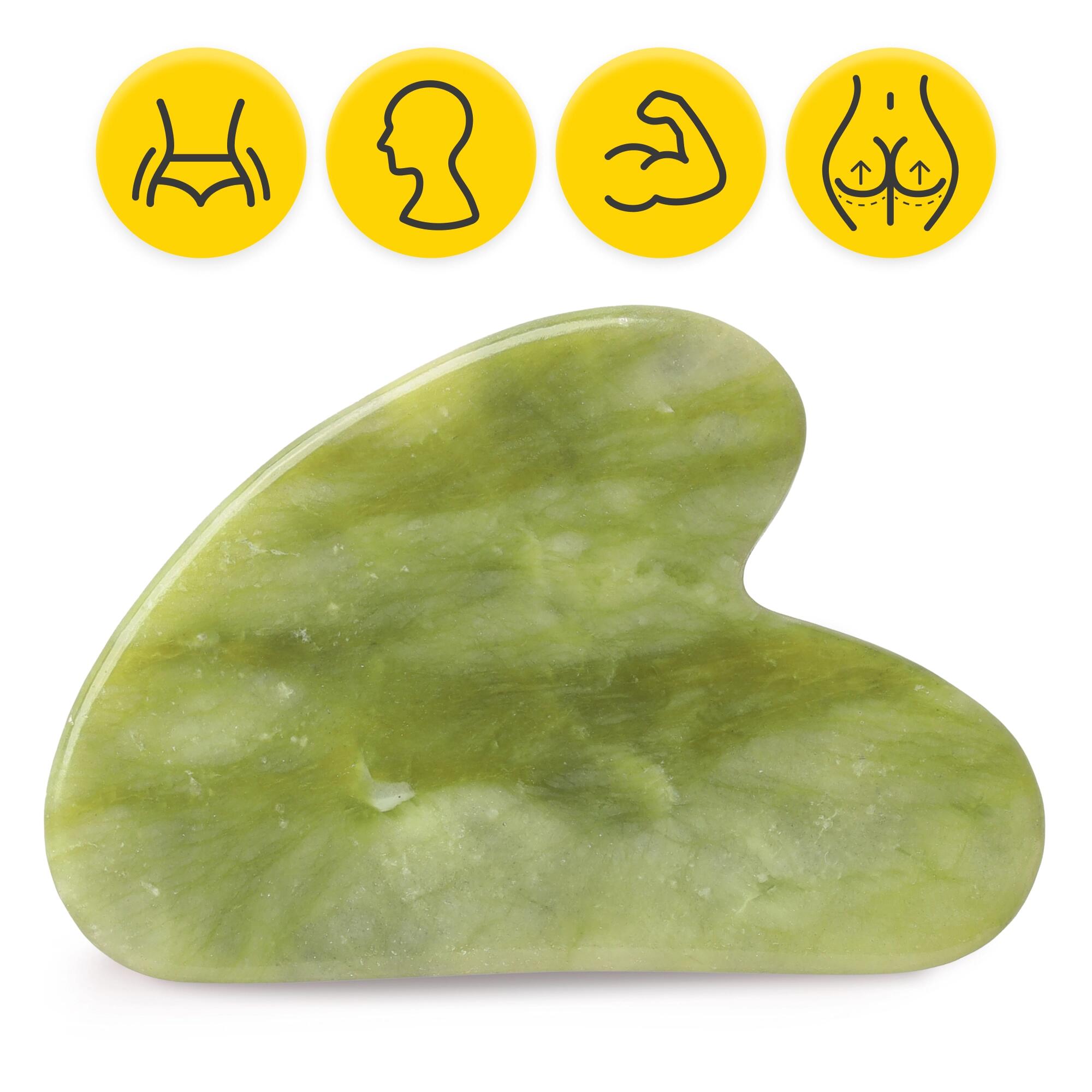 Gua Sha Stein Klassischer Naturstein Gesichtsmassage Tool 4FIZJO 6/7