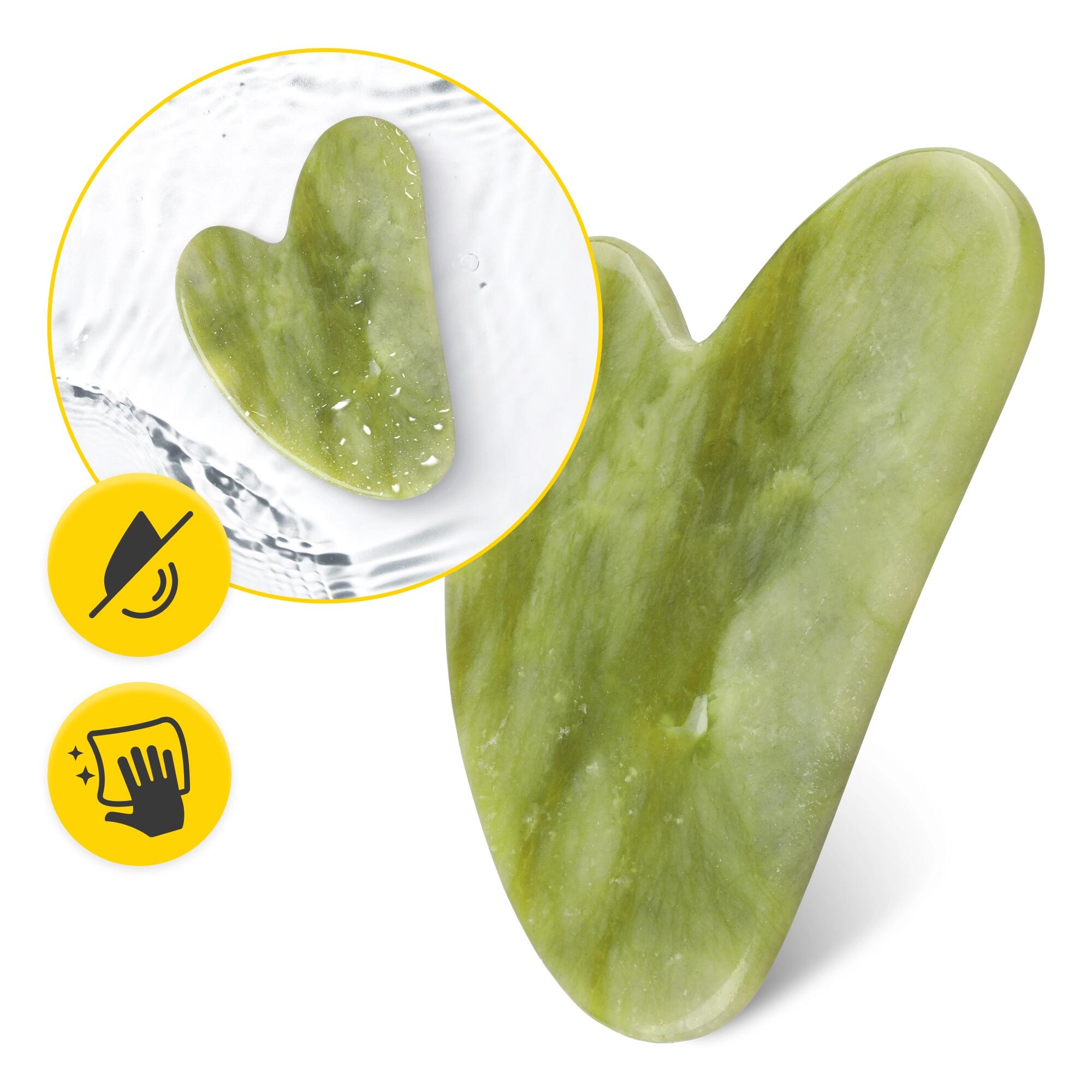 Klasyczny kamień Gua Sha z naturalnego minerału do liftingu 4FIZJO