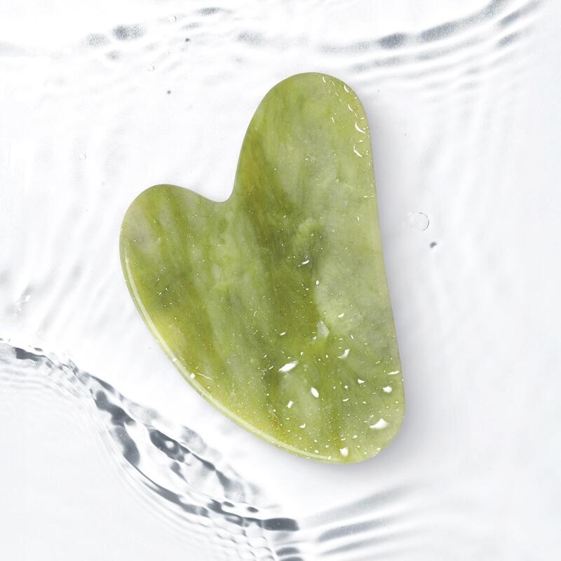 Piatră Gua Sha clasică din mineral natural pentru lifting 4FIZJO