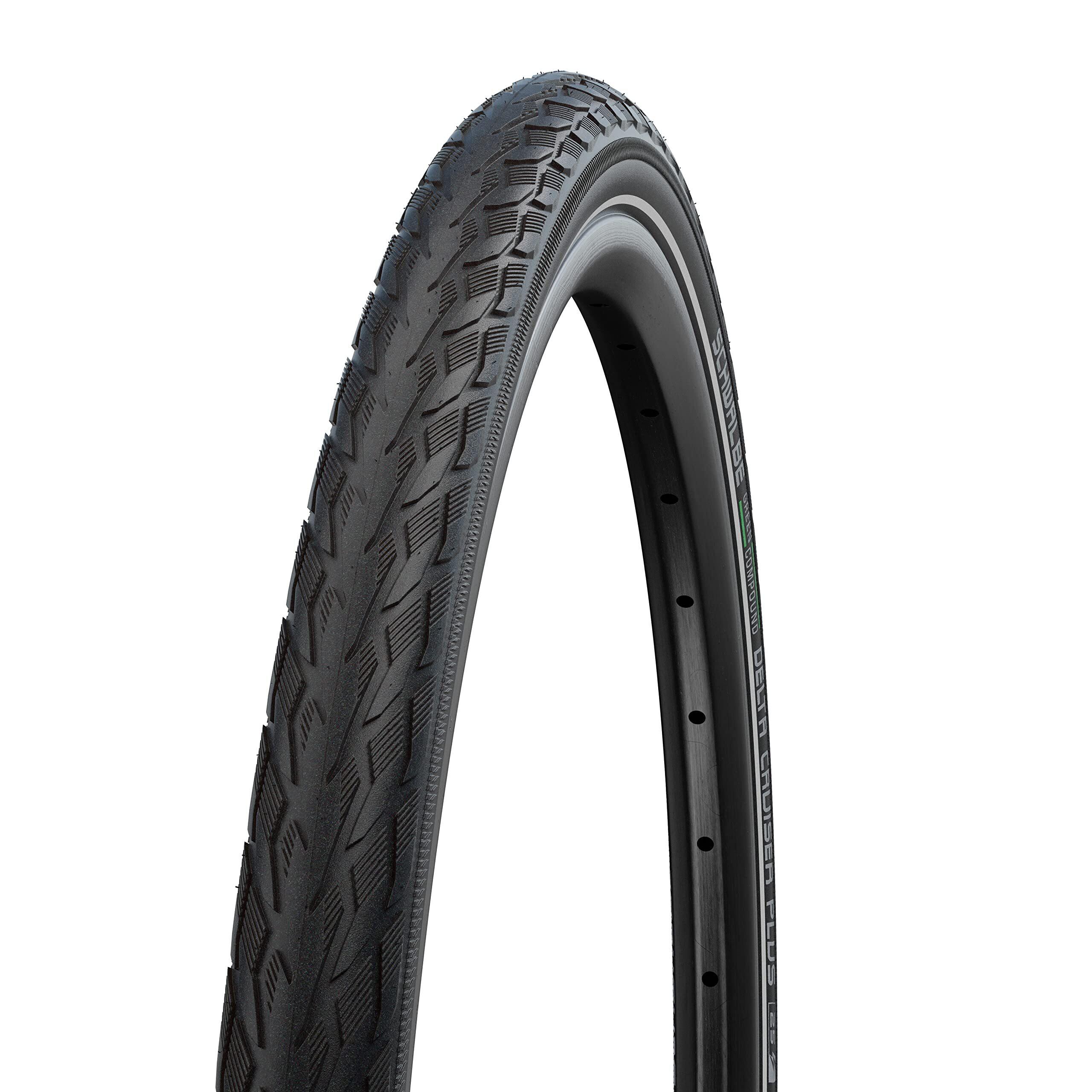 SCHWALBE Pneu Extérieur Delta Cruiser Plus 26 X 2.00 Noir Reflection 2/4