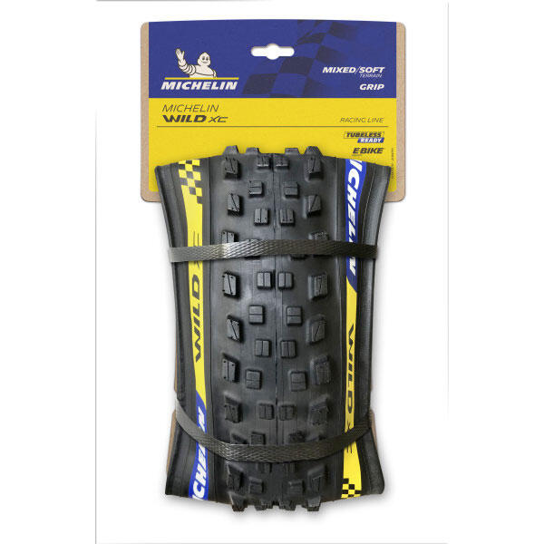Schlauchloser weicher MTB-Reifen Michelin Wild XC Racing Line 58-622 4/7