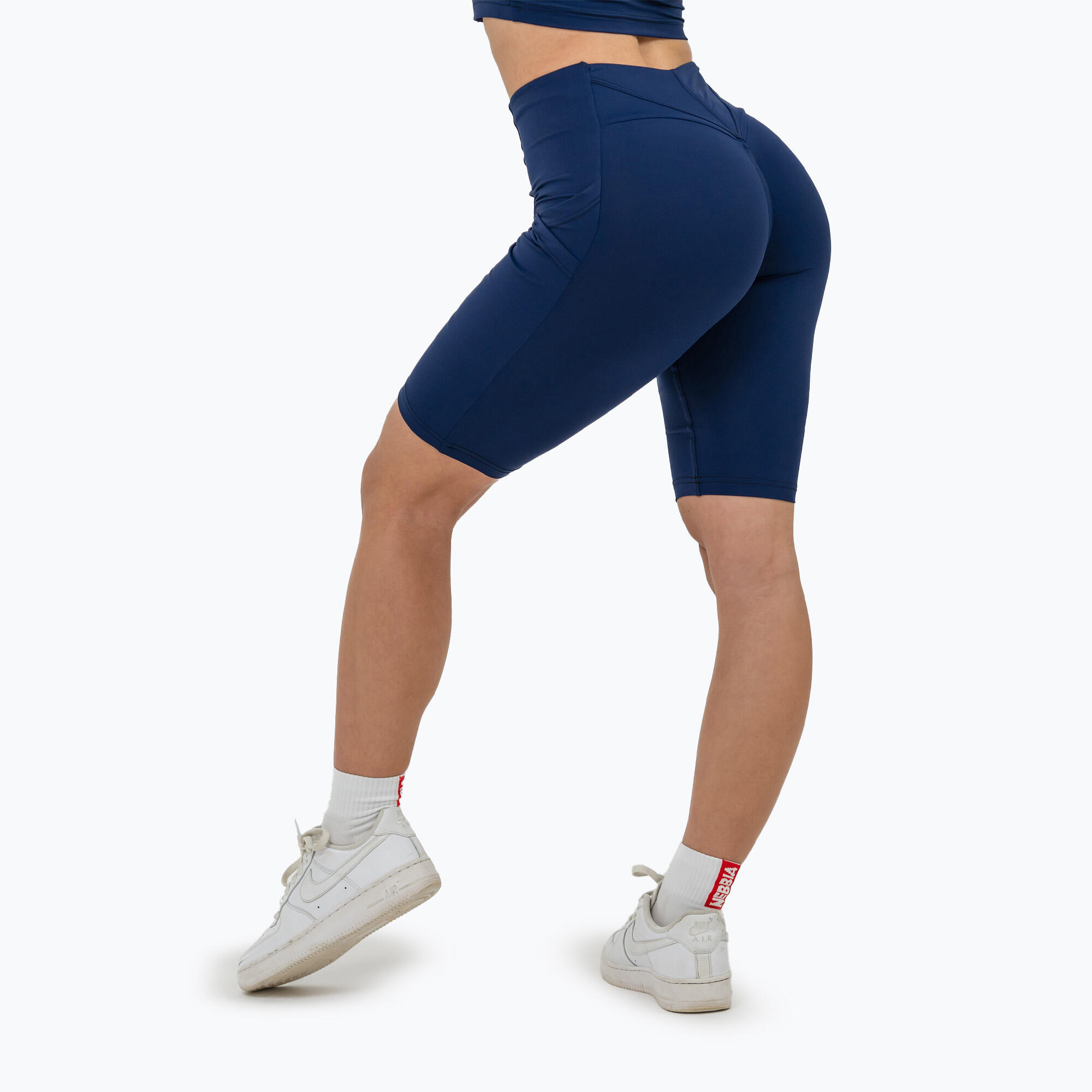 Spodenki NEBBIA High Waisted Biker Gym Therapy 3/5
