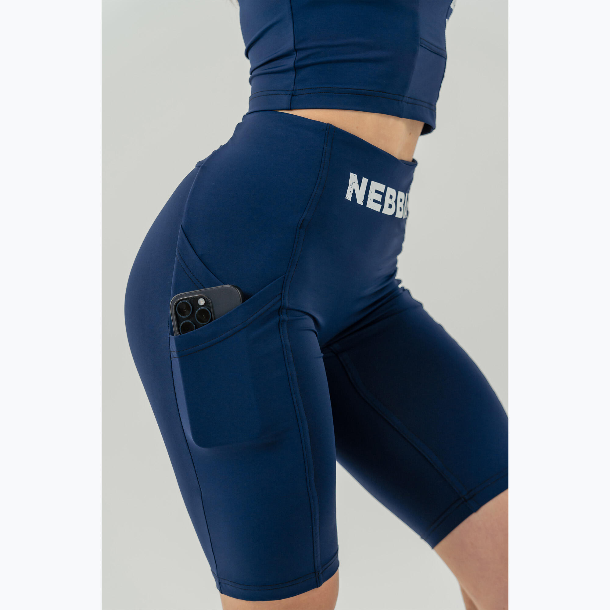 Spodenki NEBBIA High Waisted Biker Gym Therapy 4/5