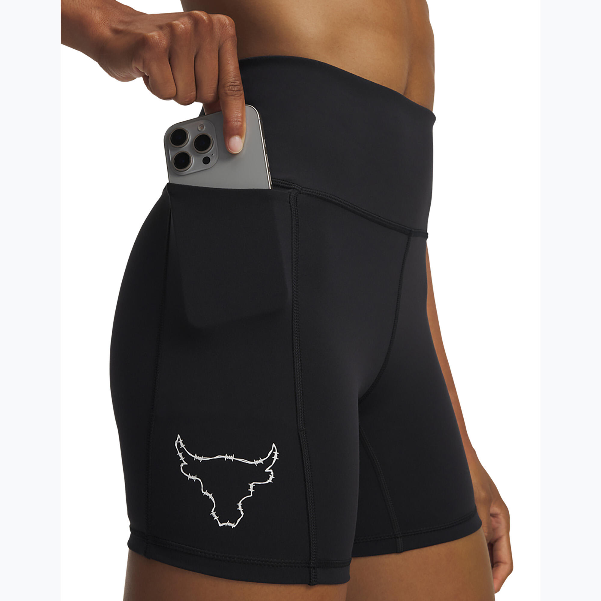 Spodenki Under Armour Project Rock Middie 4/5