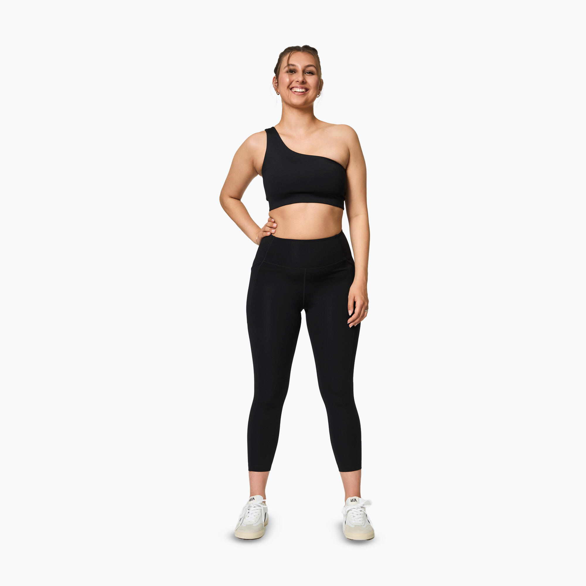 Biustonosz Girlfriend Collective Bianca One Shoulder 2/5