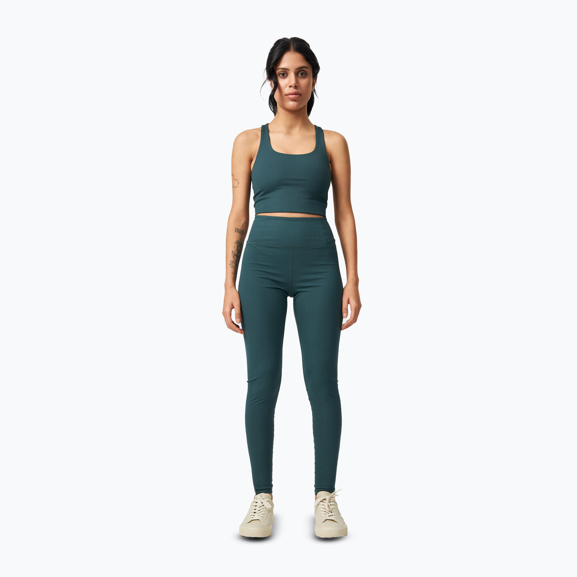 Legginsy Girlfriend Collective Rib 2/5