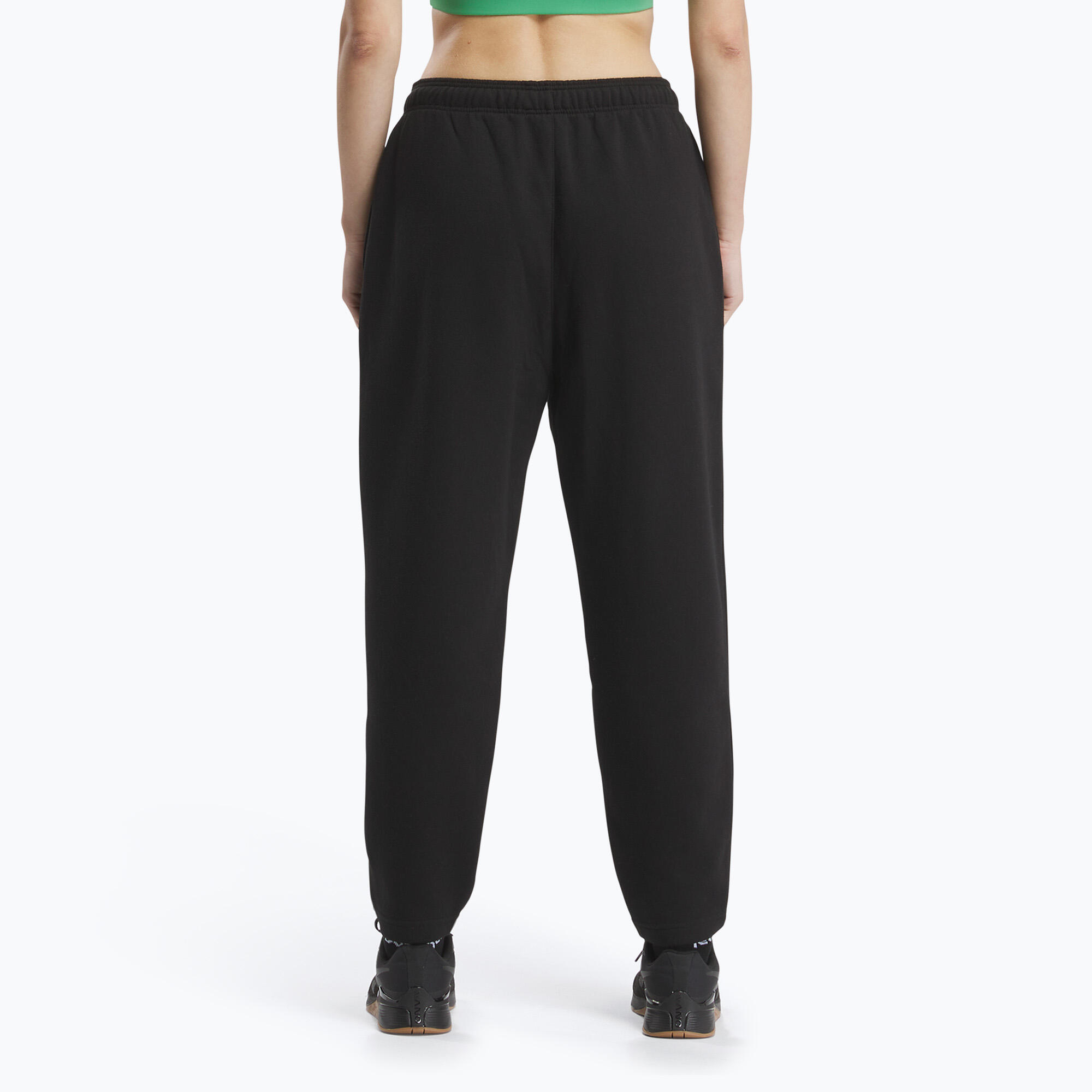 Spodnie damskie Reebok Lux Fleece Sweatpants 3/5