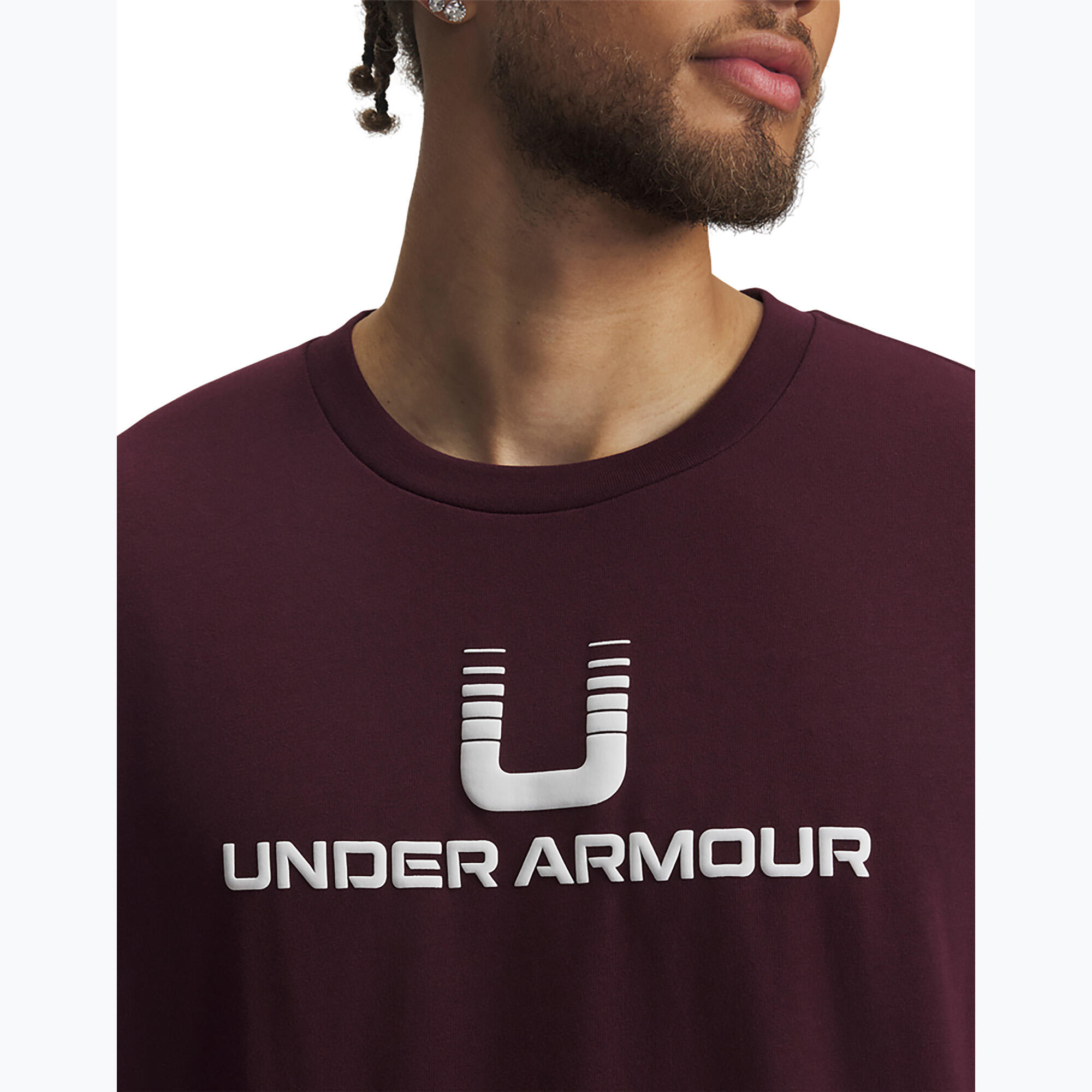 Koszulka Under Armour Logo Heayweight 3/4