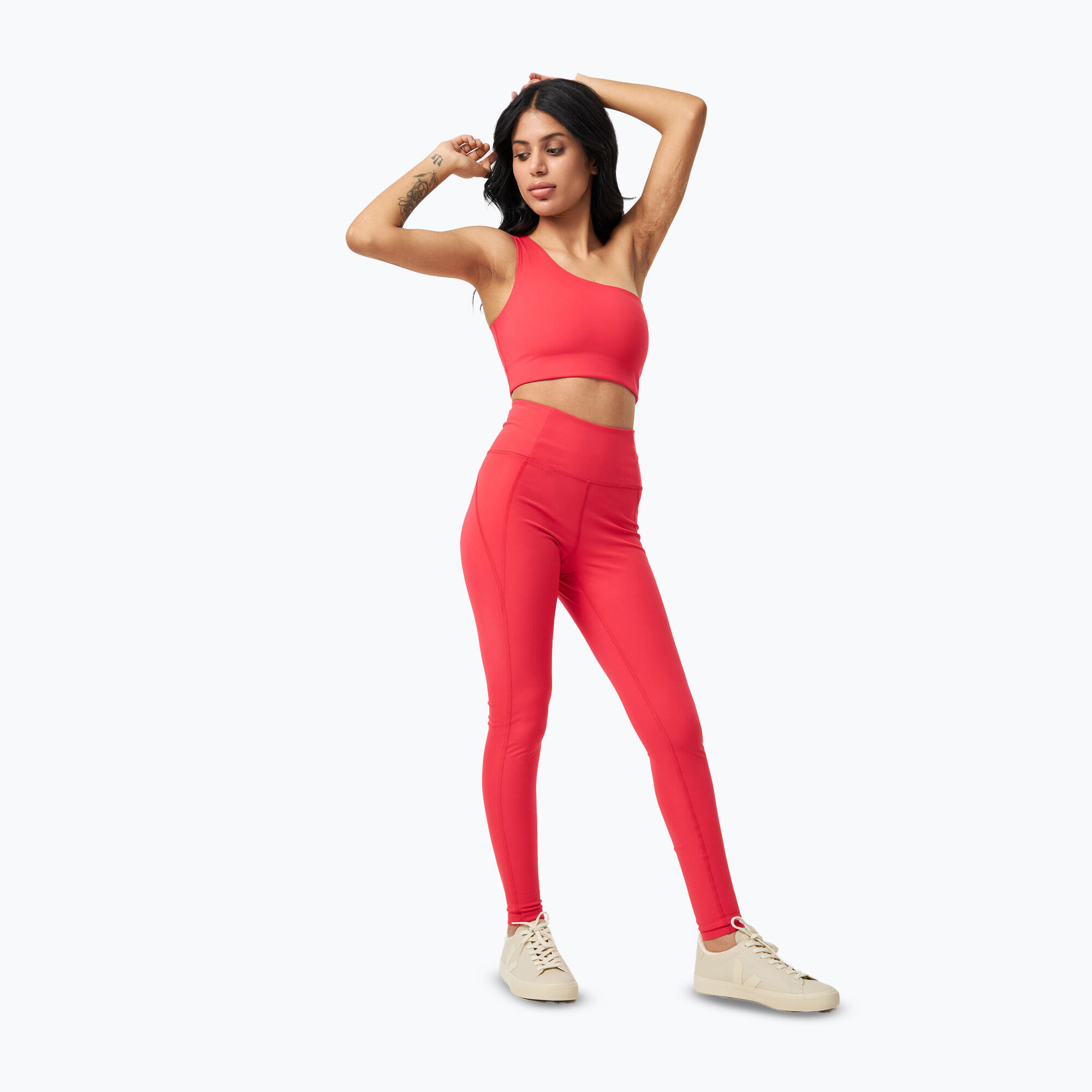 Biustonosz Girlfriend Collective Bianca One Shoulder 2/5