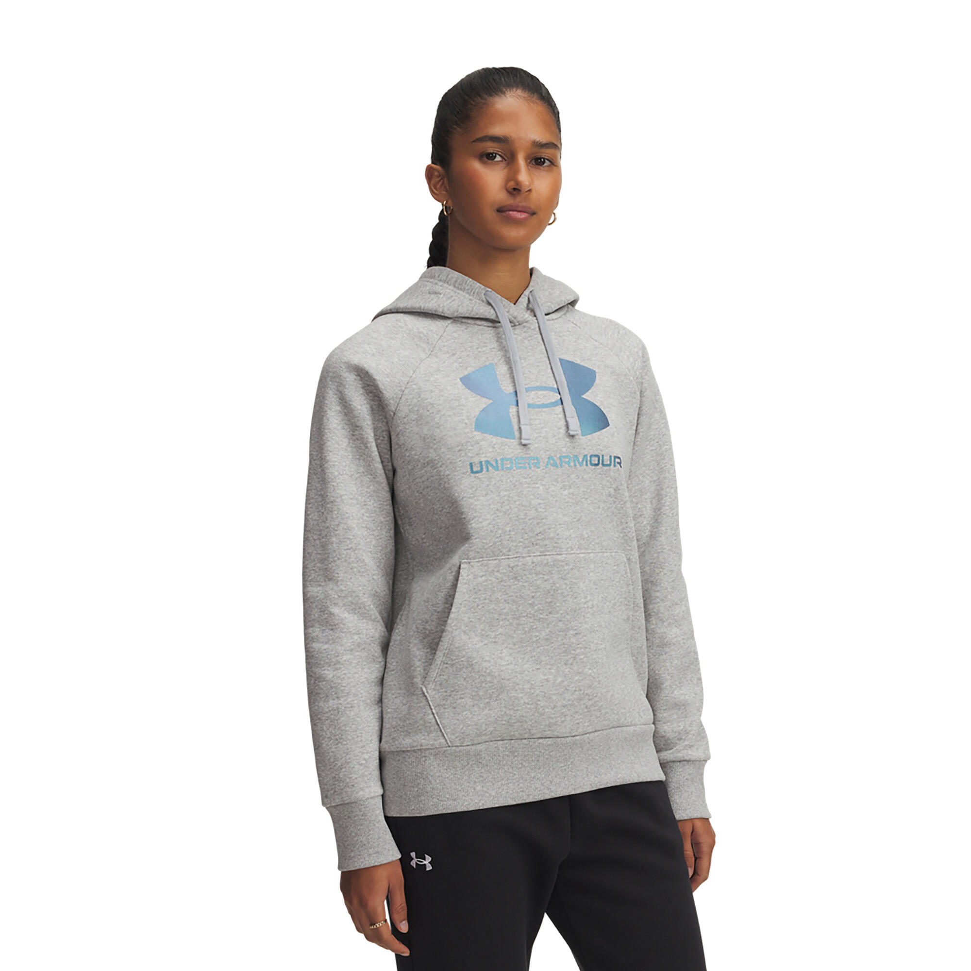 Sweat à capuche Under Armour Rival Fleece Shimmer 4/4