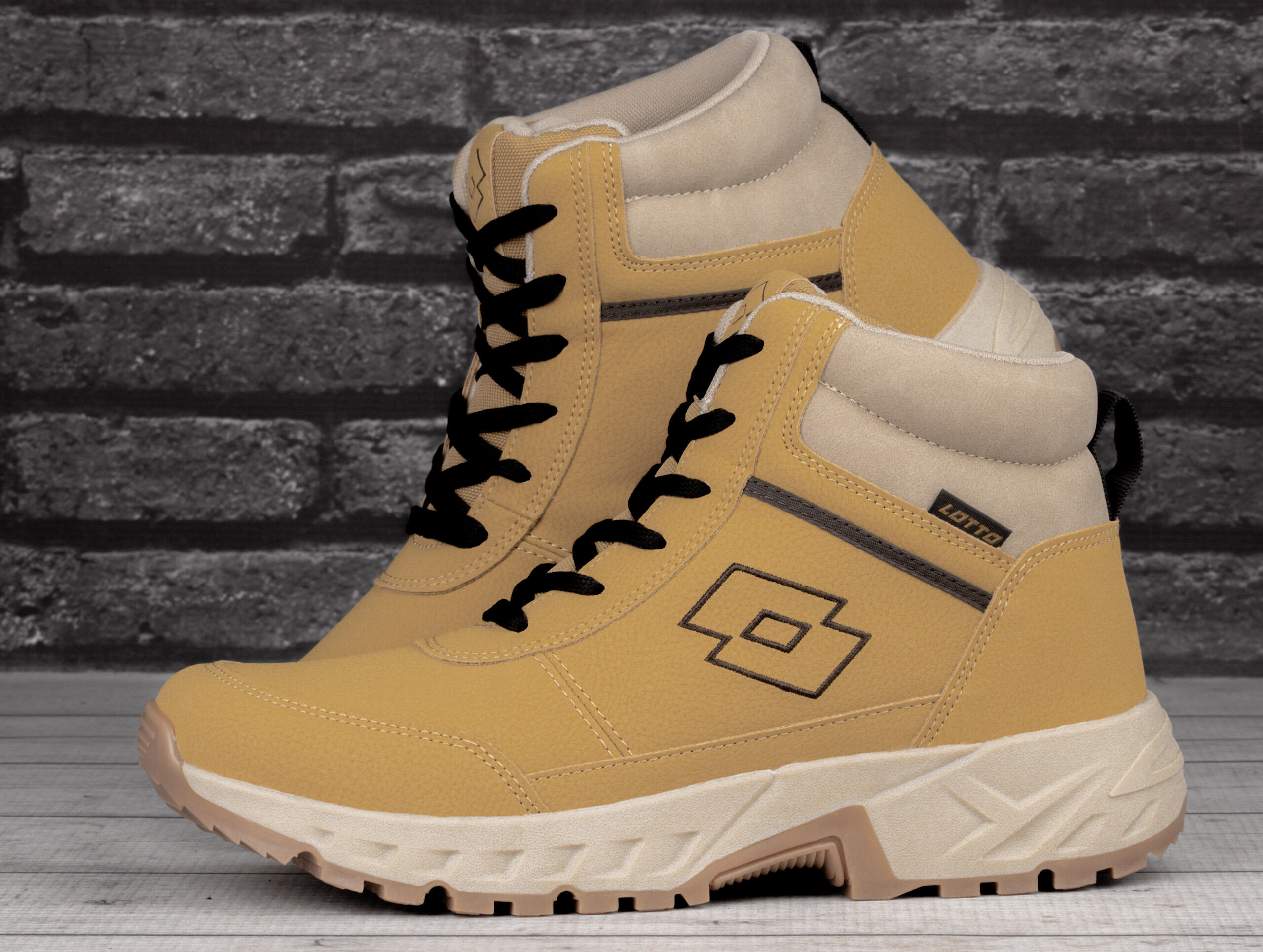 Buty męskie sportowe zimowe LOTTO EVEDAL MID BLACK 4/7
