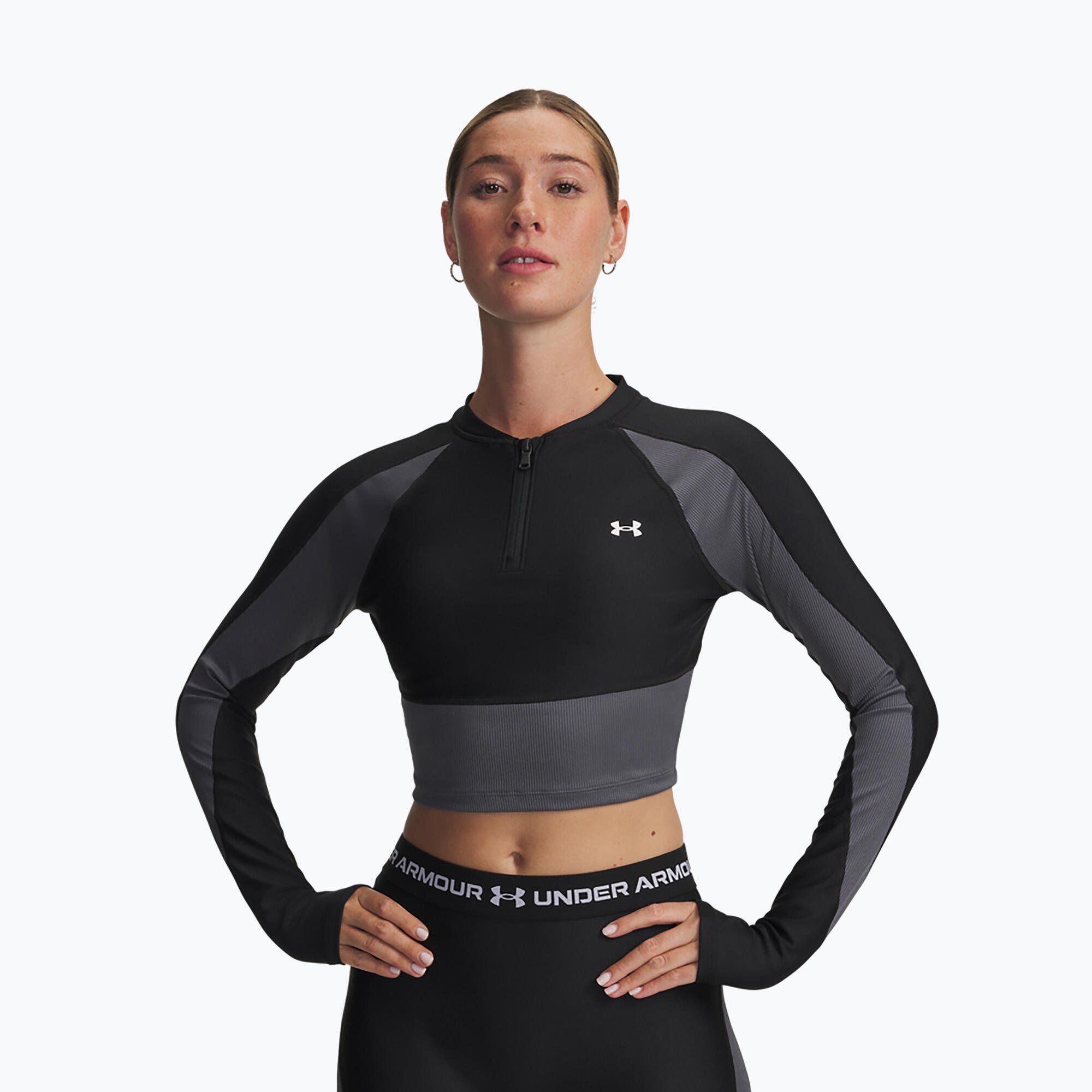 Longsleeve Under Armour HeatGear Rib 1/4 Zip