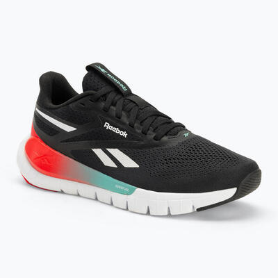 Scarpe da allenamento uomo Reebok Flex Trainer nero/rosso energia/ai acqua