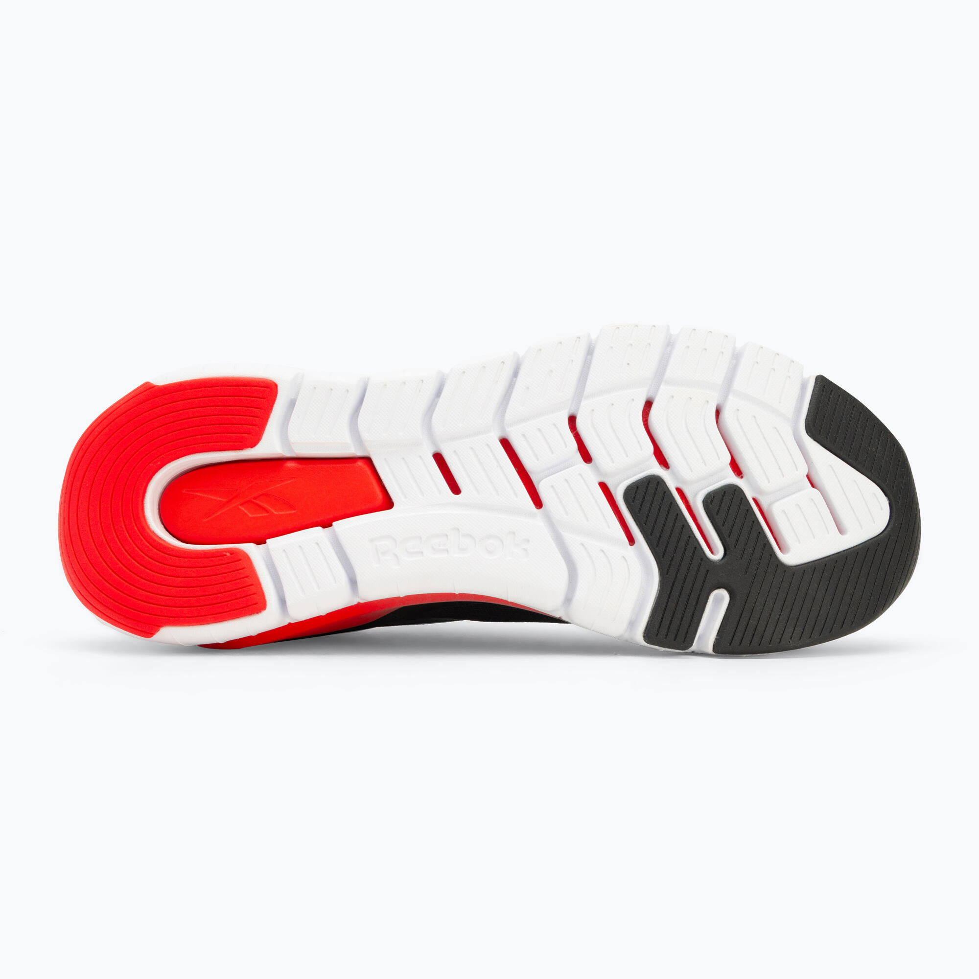 Heren trainingsschoenen Reebok Flex Trainer zwart/energy red/ai aqua 4/7