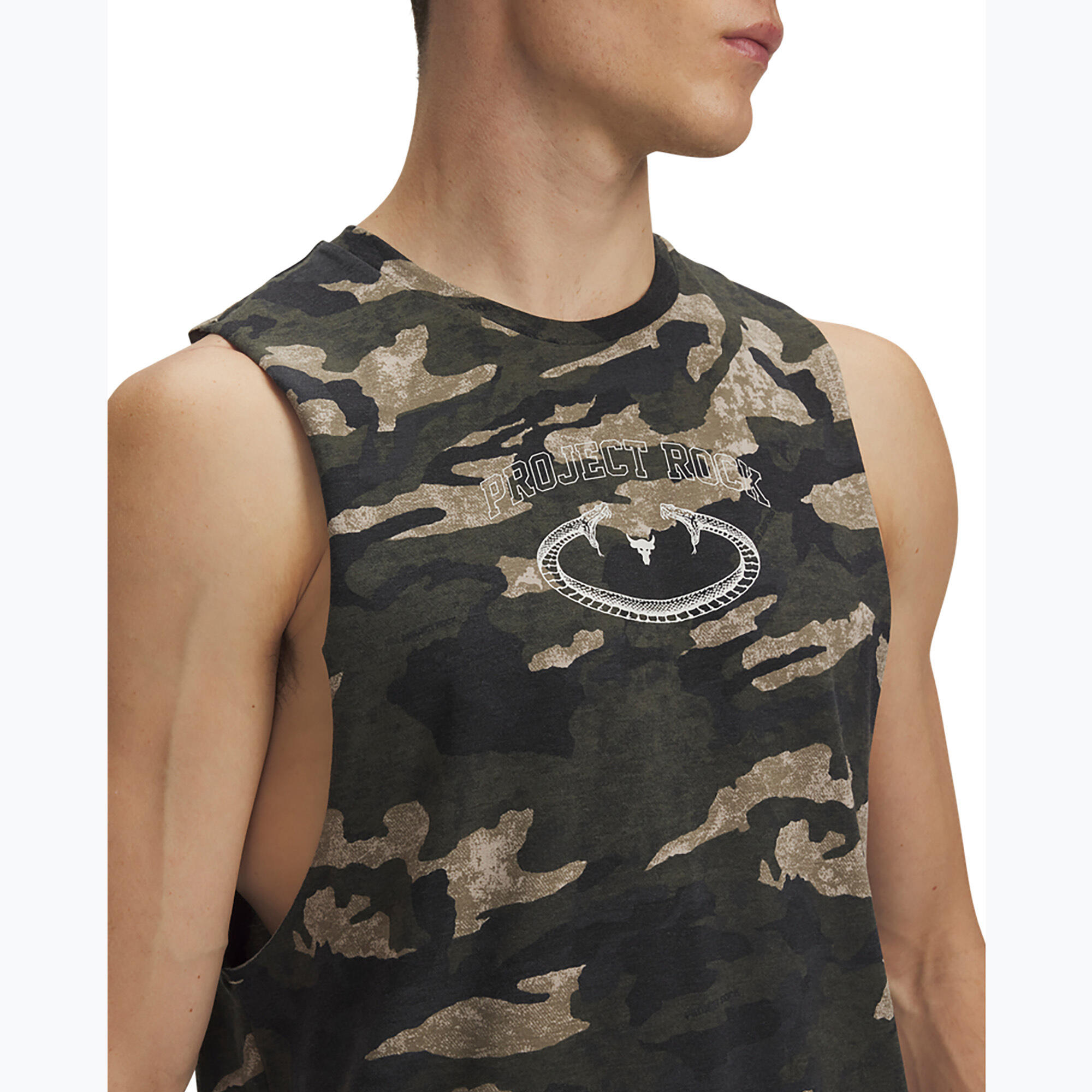 Under Armour Project Rock Camo Tanktop 3/3