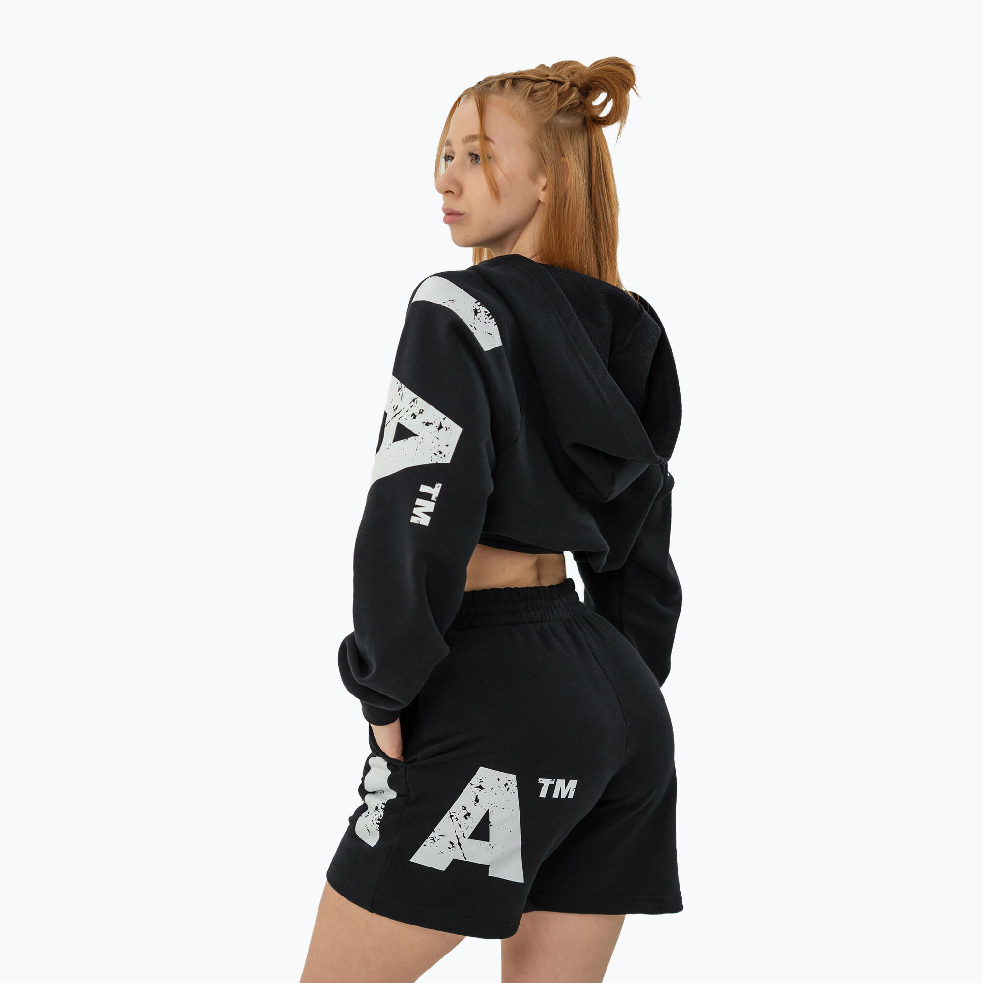 Moletom NEBBIA Training Cropped Hoodie Muscle Mommy 4/5