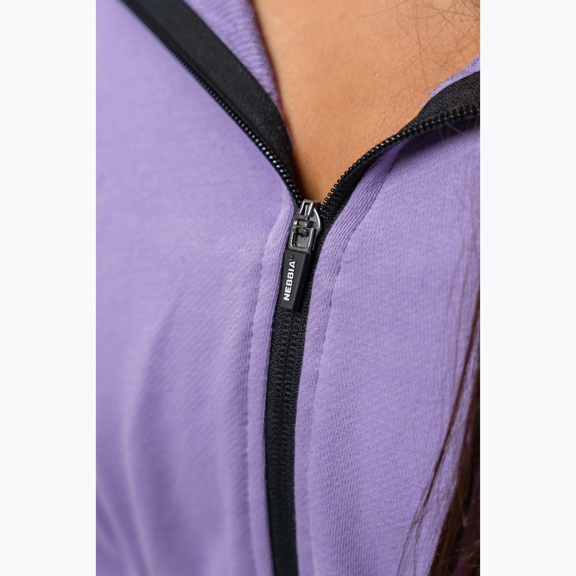 Blusa NEBBIA Crop Hoodie Iconic 5/5