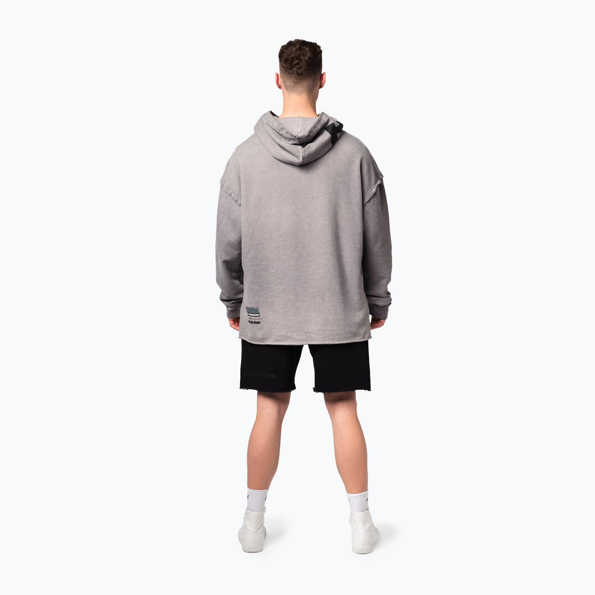 Moletom NEBBIA Washed-Off Hoodie NO BS 3/5