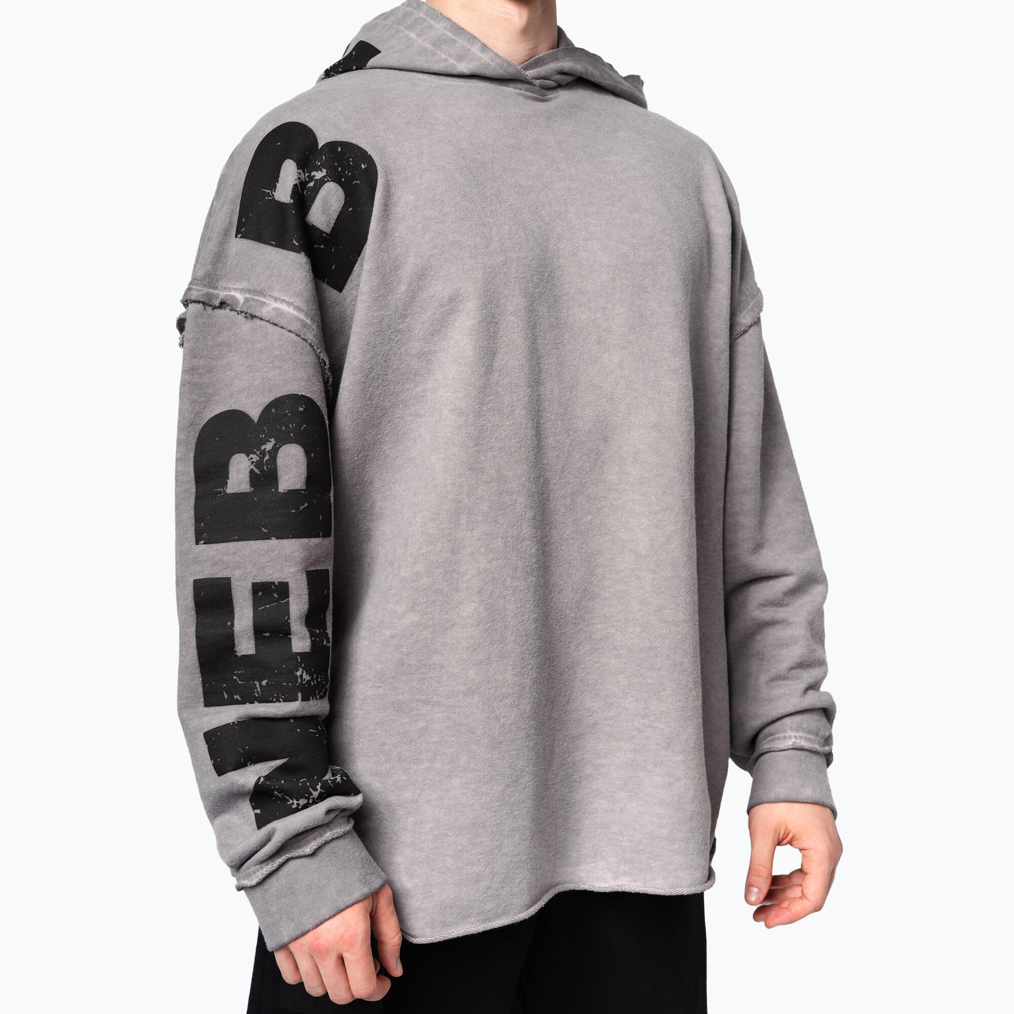 Moletom NEBBIA Washed-Off Hoodie NO BS 4/5