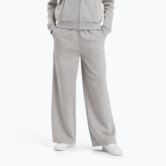 Spodnie damskie Reebok Identity Small Logo Fleece WIde Leg