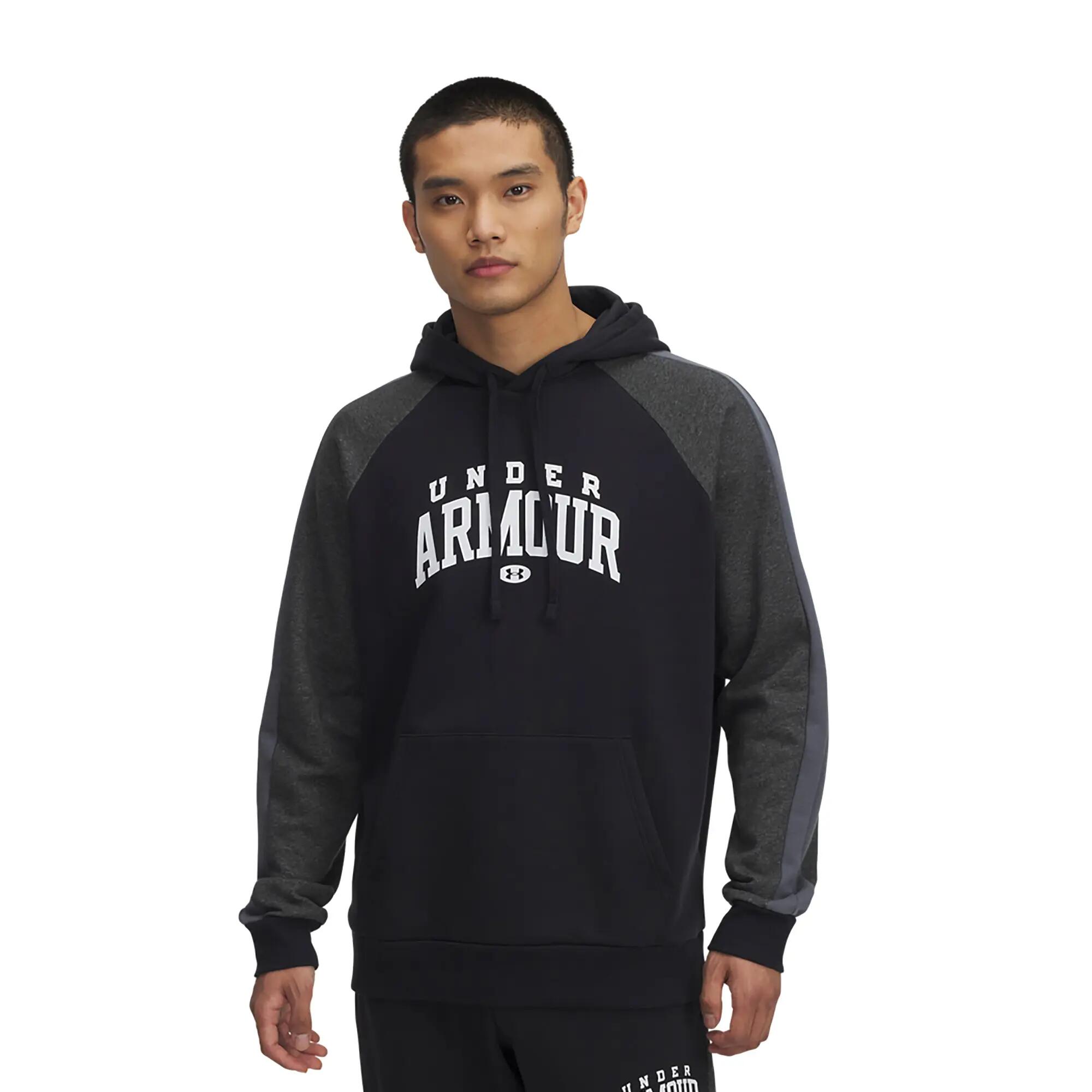 Sudadera Under Armour Rival Fleece Colorblock para hombre 3/4