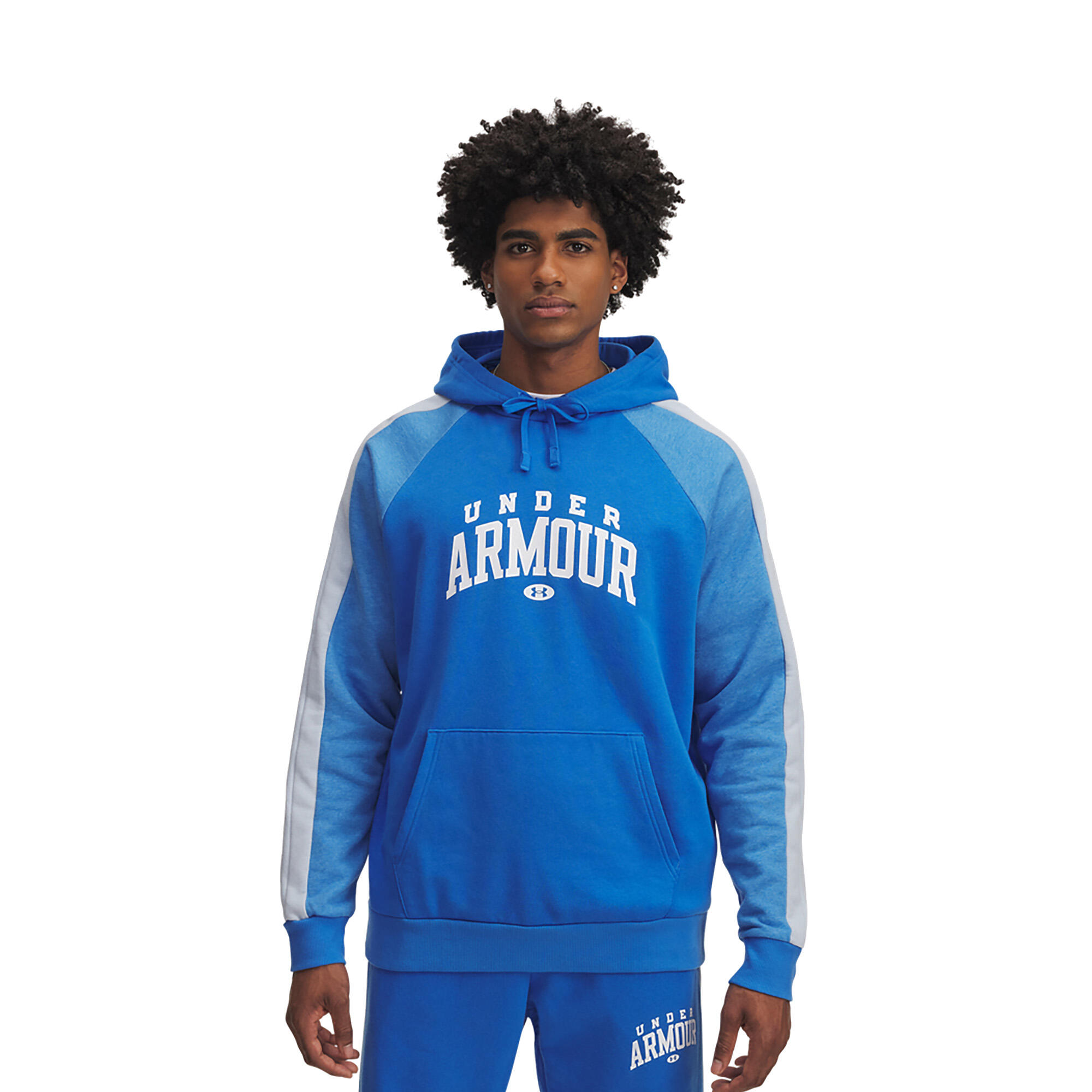 Felpa con cappuccio Under armour modello 6003958-402 per uomini 4/4