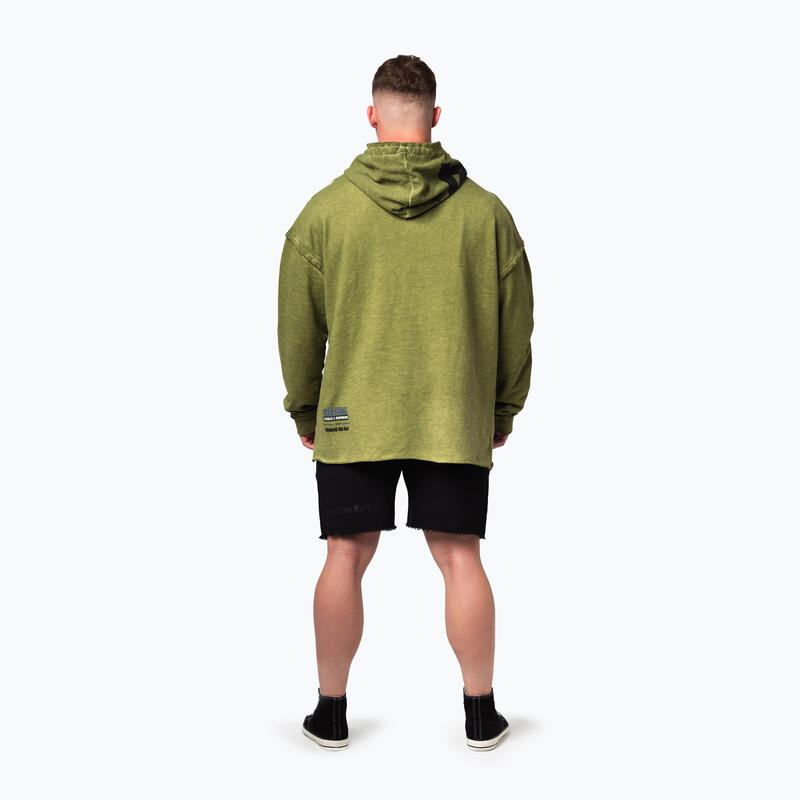Hanorac NEBBIA Washed-Off Hoodie NO BS