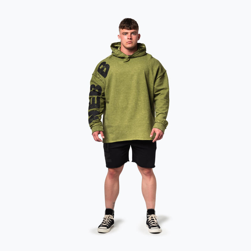 Hanorac NEBBIA Washed-Off Hoodie NO BS