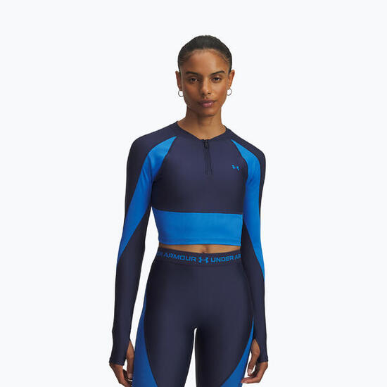 Sous-pull Under Armour HeatGear côtelé 1/4 zip