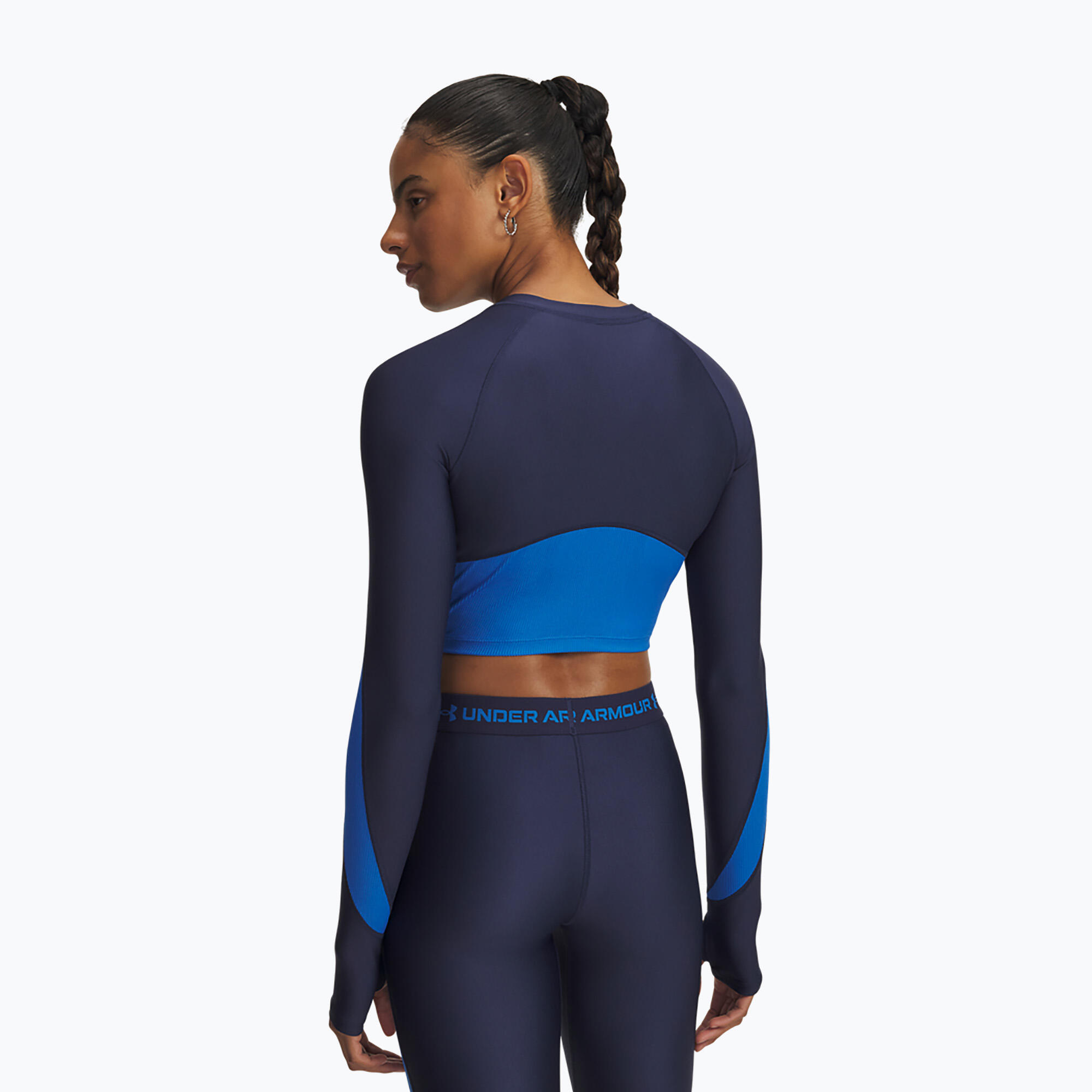 Sous-pull Under Armour HeatGear côtelé 1/4 zip 2/4