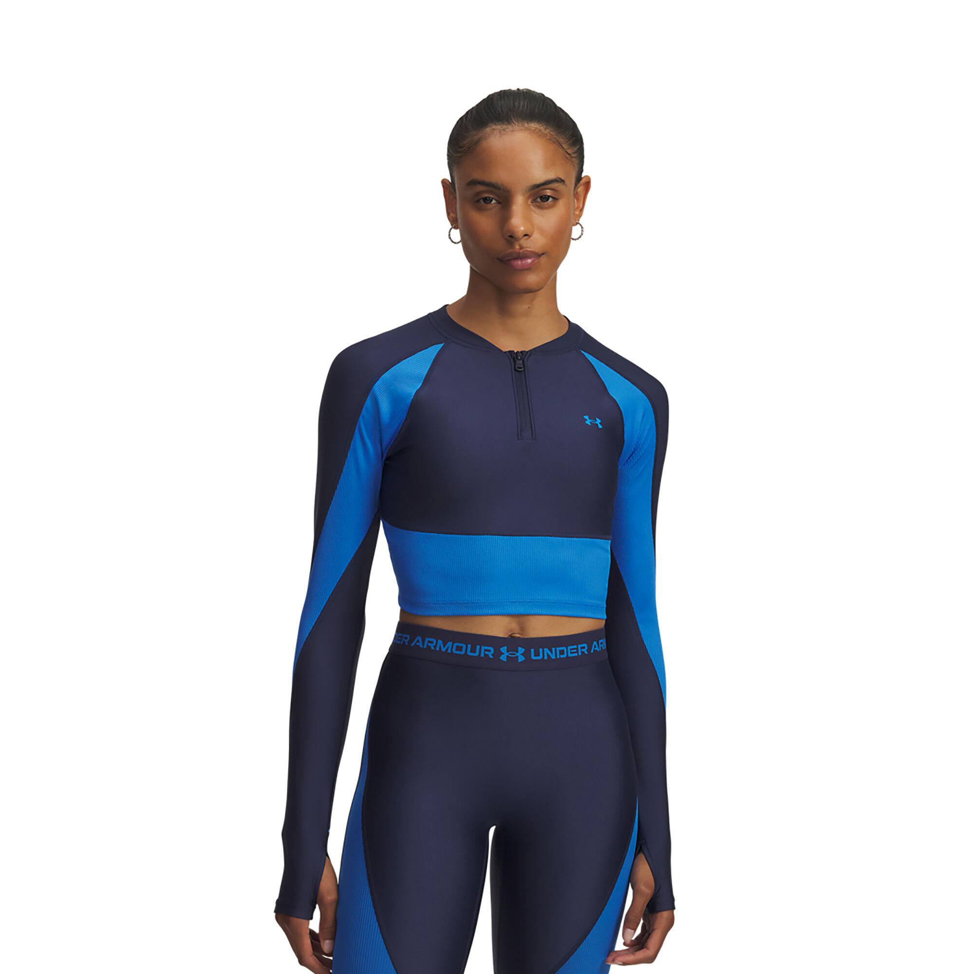 Sous-pull Under Armour HeatGear côtelé 1/4 zip 4/4