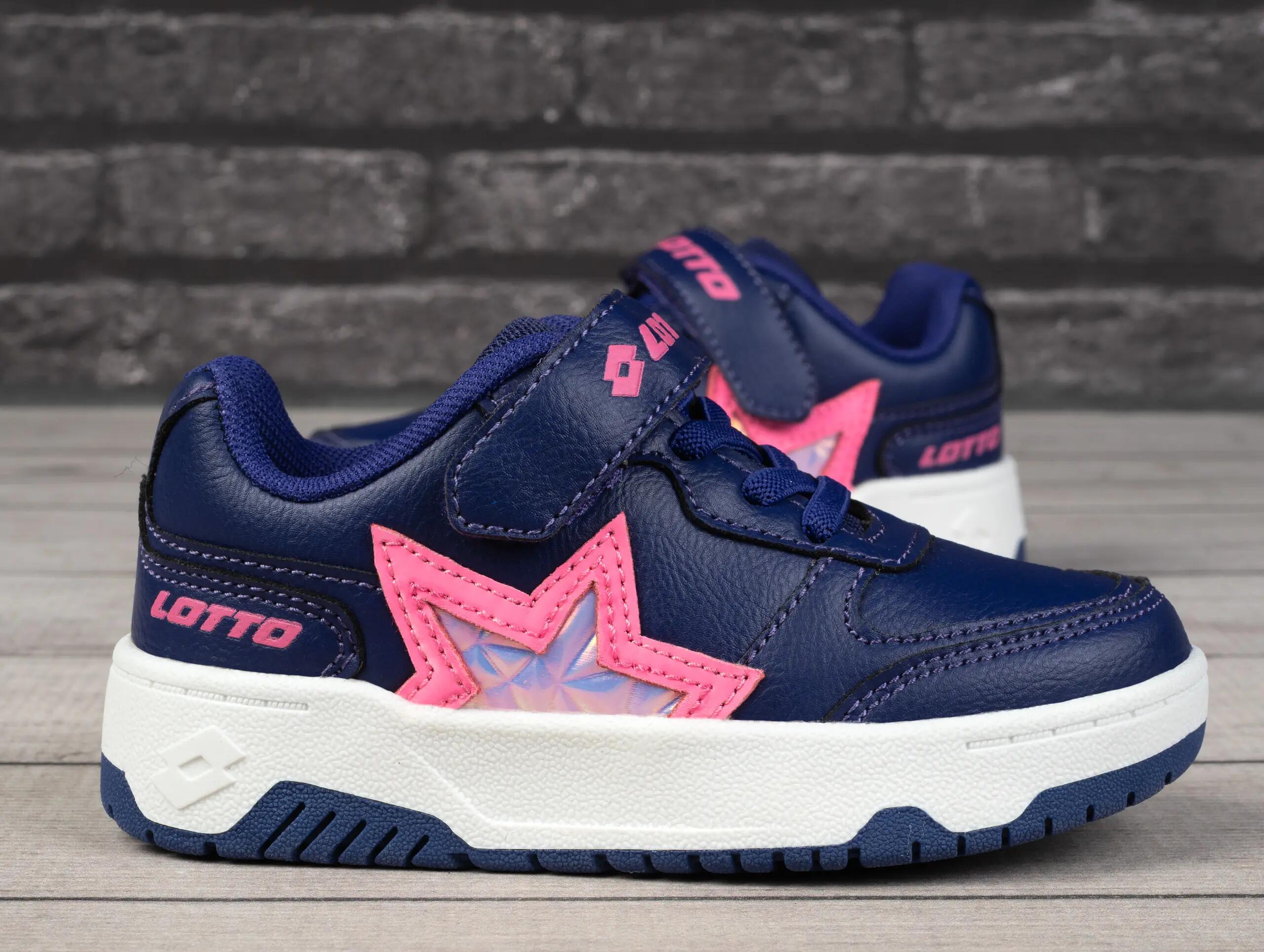 Buty dziecięce sportowe na rzep Lotto TARUVA K 2/7