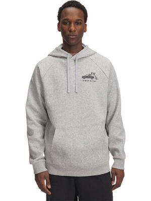 Under armour rival fleece hbr logo hoodie trui