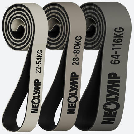 Ensemble de Résistance – 3 Niveaux pour Entraînement, Fitness et Musculation