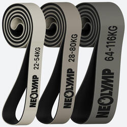 Ensemble de Résistance – 3 Niveaux pour Entraînement, Fitness et Musculation