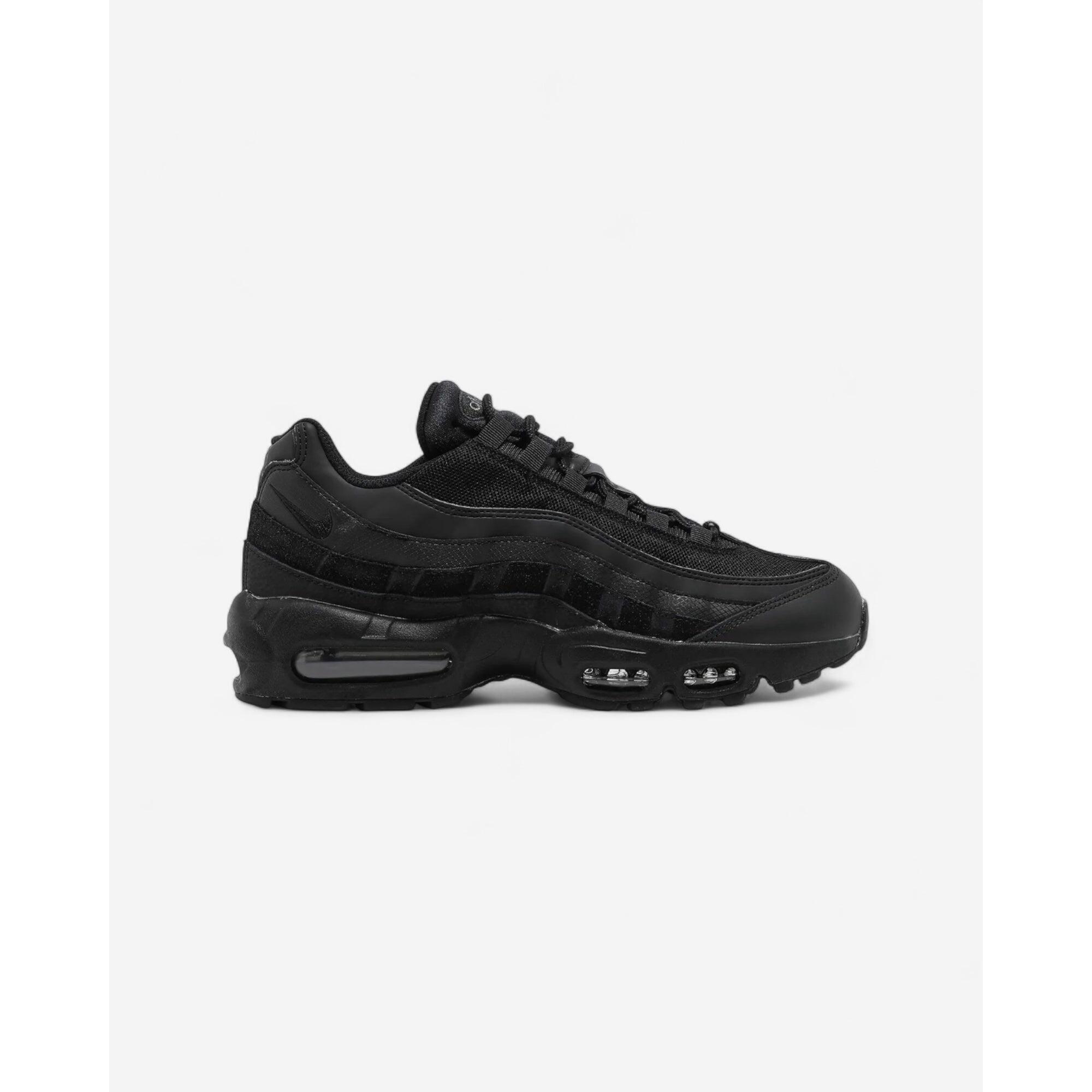 Nike - Nike Air Max 95 Essential Triple Black - Baskets - Noir - Decathlon