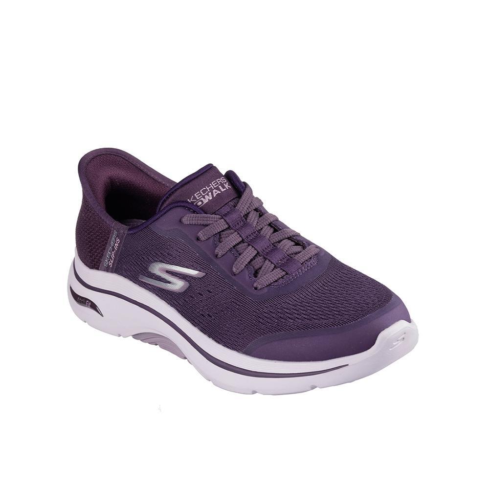 Zapatillas Skechers Mujer Go Walk Arch Fit 2.0 Moradas 2/7