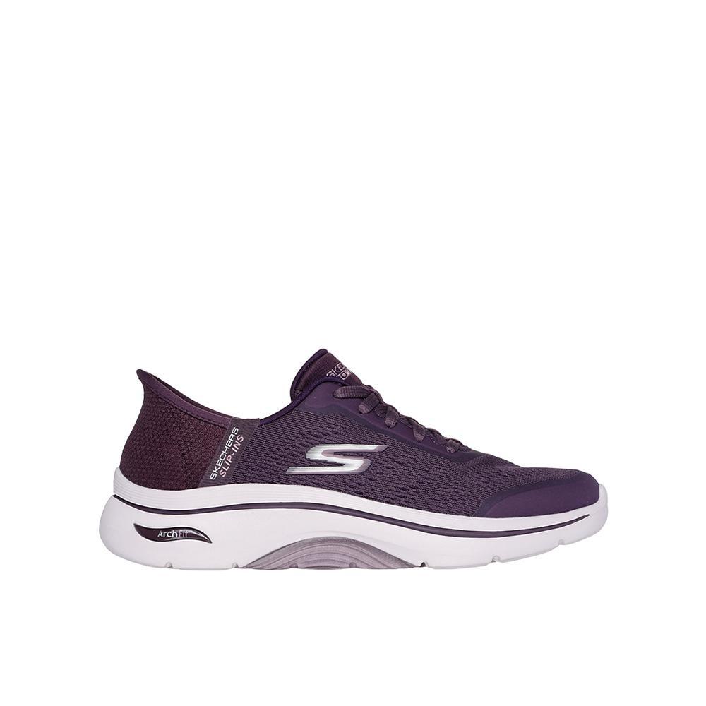 Zapatillas Skechers Mujer Go Walk Arch Fit 2.0 Moradas 1/7