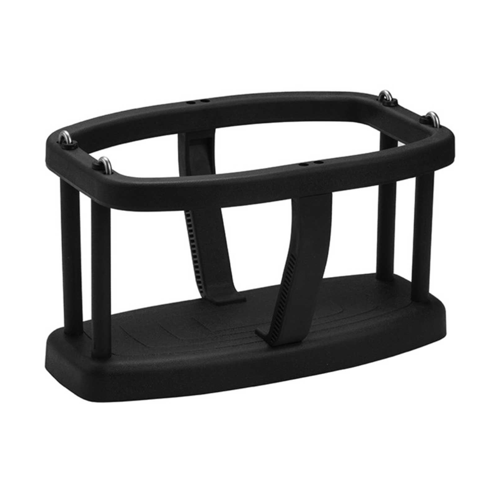 Commercial Rubber Baby Swing Seat with Galvanized Chains 2.3m