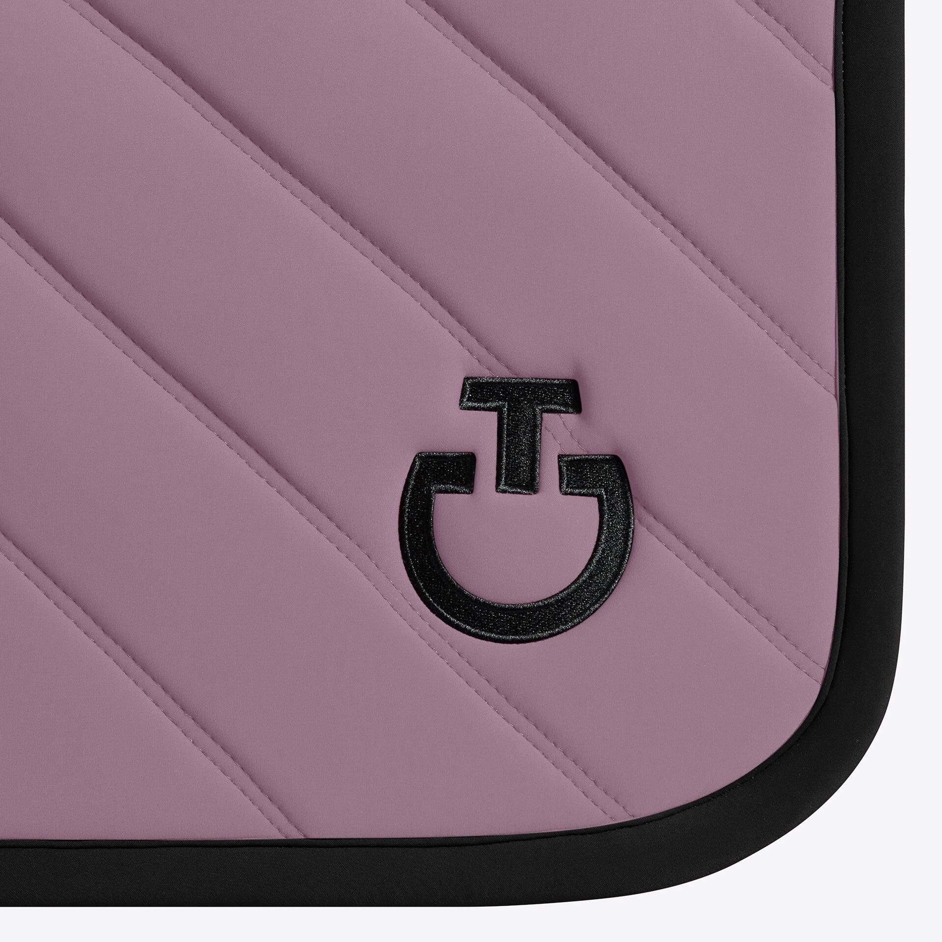Cavalleria Toscana Diamonds & Lines Quilted Zadeldek  - 4/7