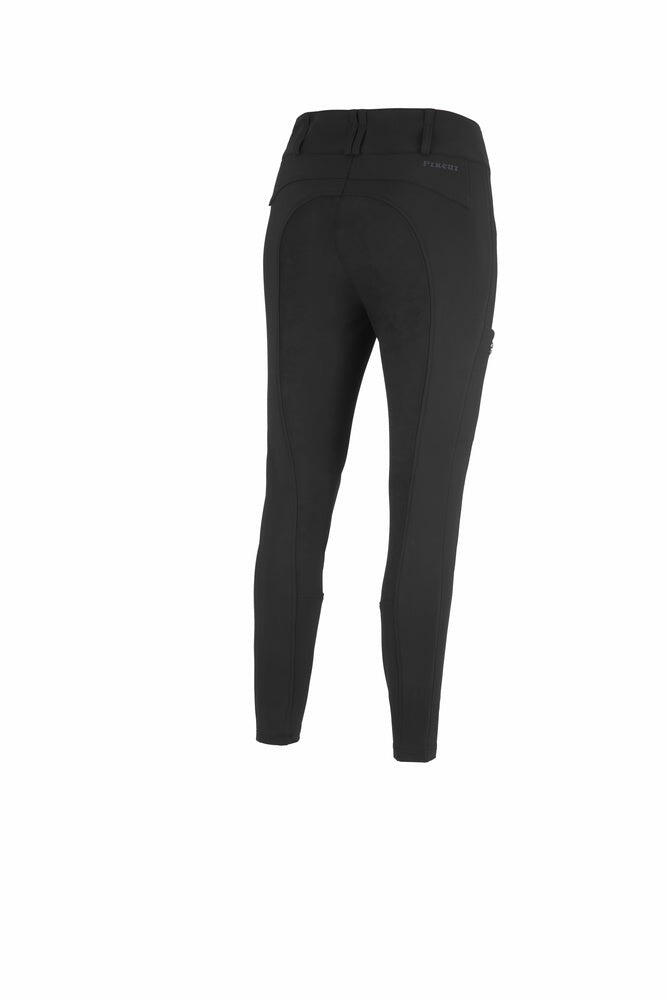 Pikeur Candela Curvy Lederen Grip  Hoge Taille 3968 Zwart - 4/7